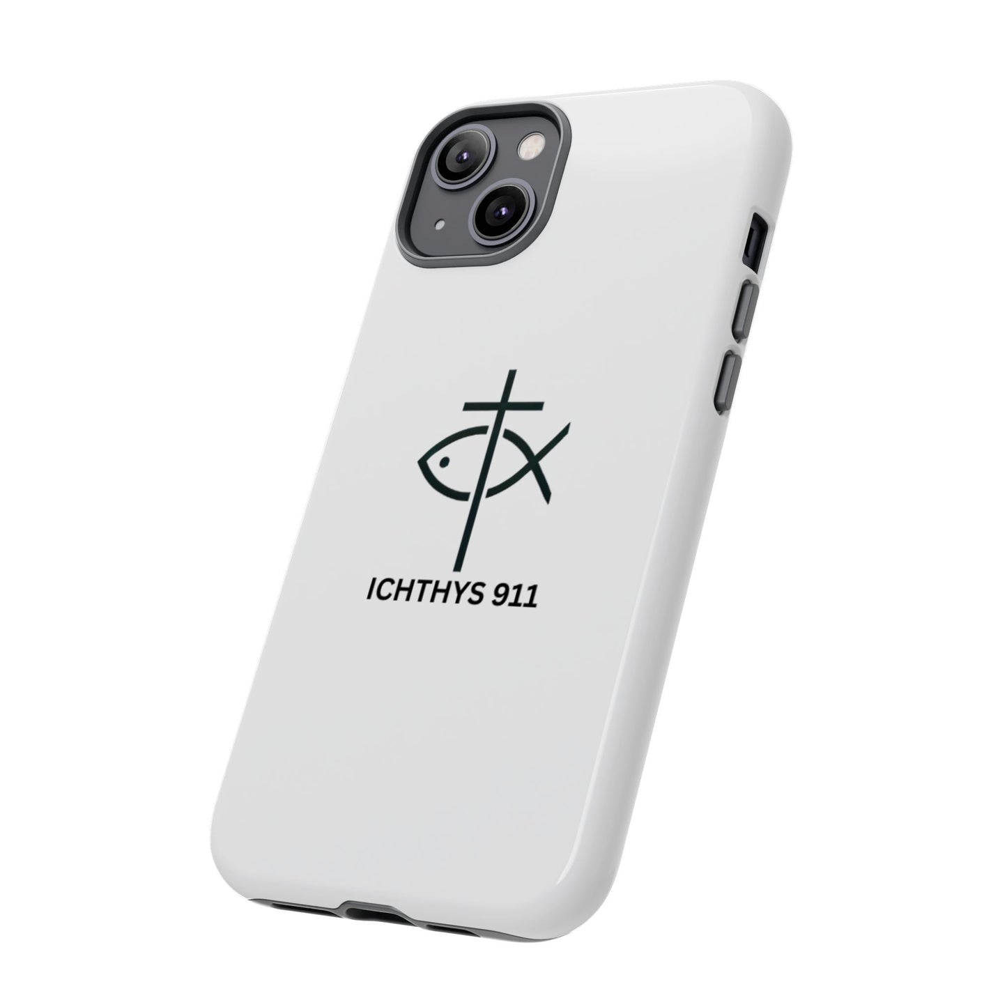Christian Faith iPhone Case - ICHTHYS 911 Tough Phone Case