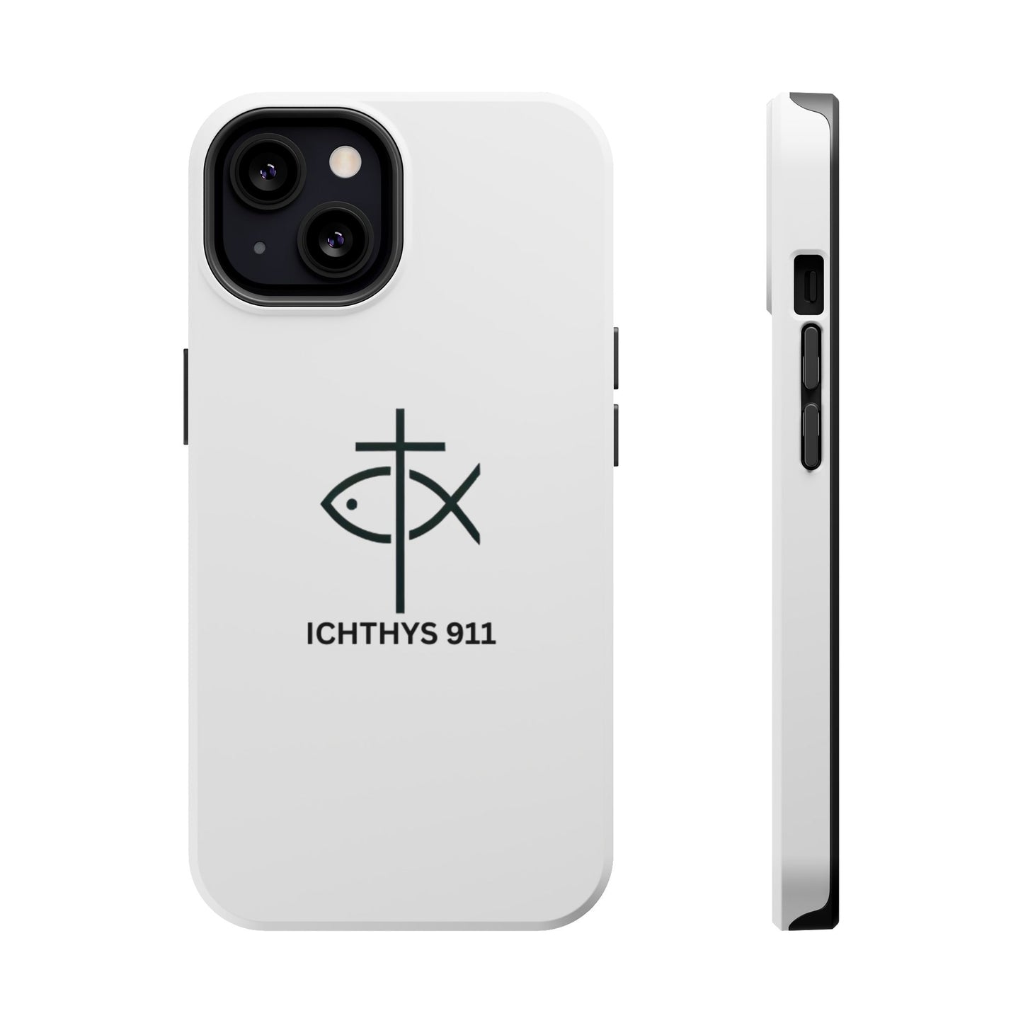 Stylish Magnetic Tough Case with Ichthys Design - Durable & Protective Phone Accessory
