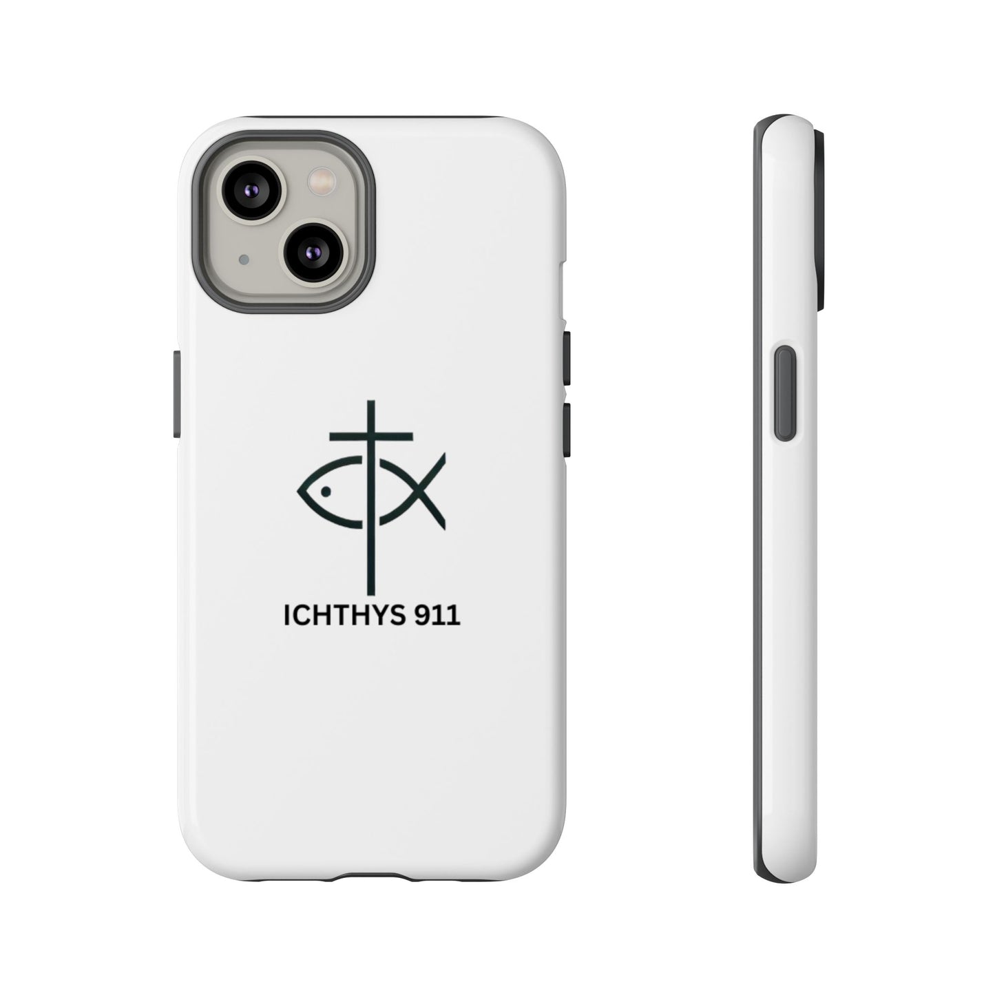 Christian Faith iPhone Case - ICHTHYS 911 Tough Phone Case