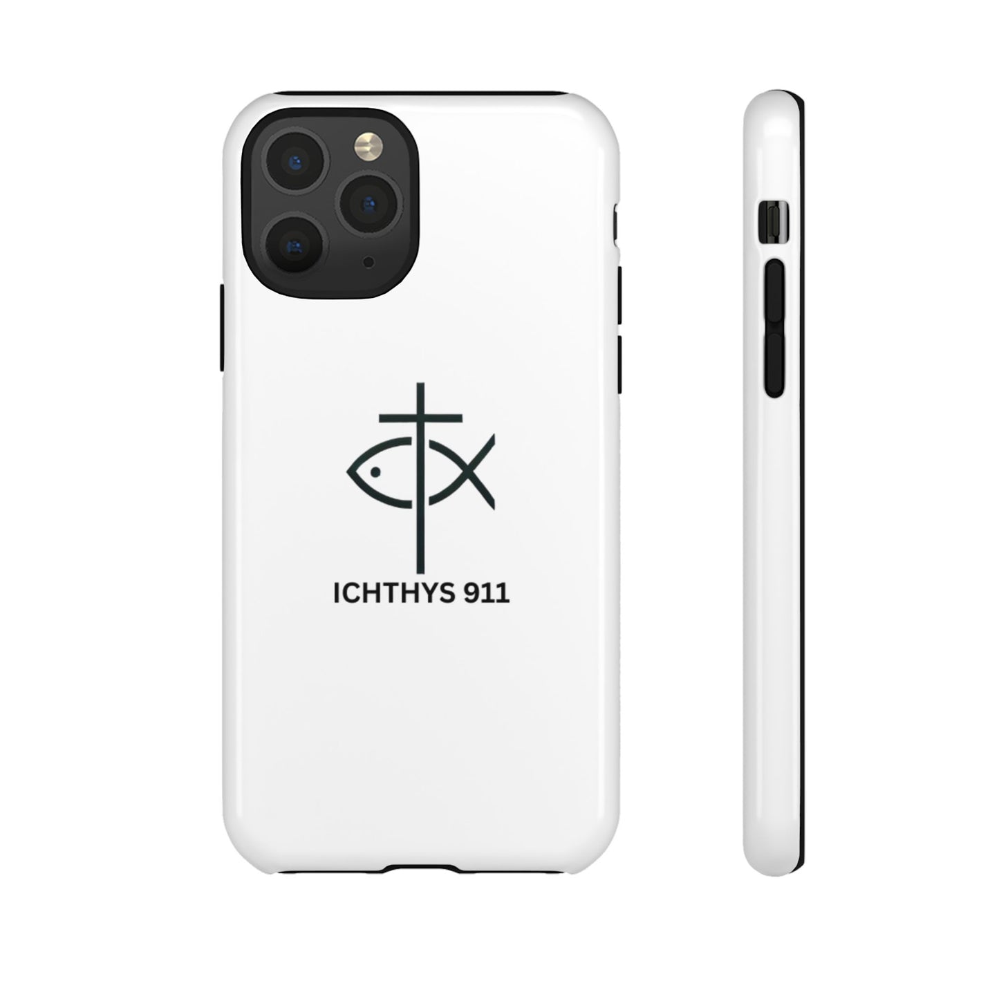 Christian Faith iPhone Case - ICHTHYS 911 Tough Phone Case