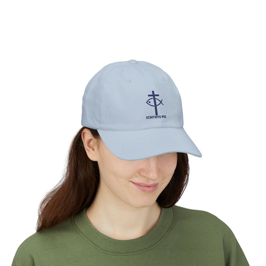 ICHTHYS 911 Classic Dad Cap - Faith-Inspired Adjustable Hat - Soft Hat - Adjustable Strap - Wear Your Faith - Unisex