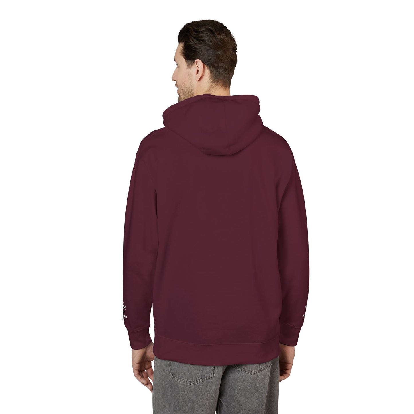 ICHTHYS 911 Embroidery Hoodie Pullover - Unsex - Elevated Embroider Gift for Her or Him - Christian Wear