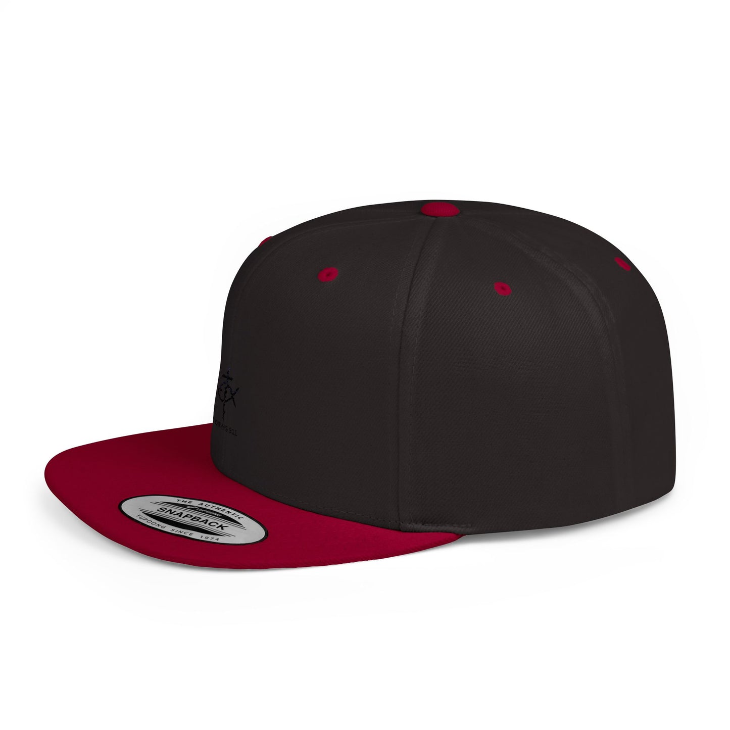 Stylish Ichthys 911 Flat Bill Snapback Cap - Perfect for Casual Wear and Faith-Based Events