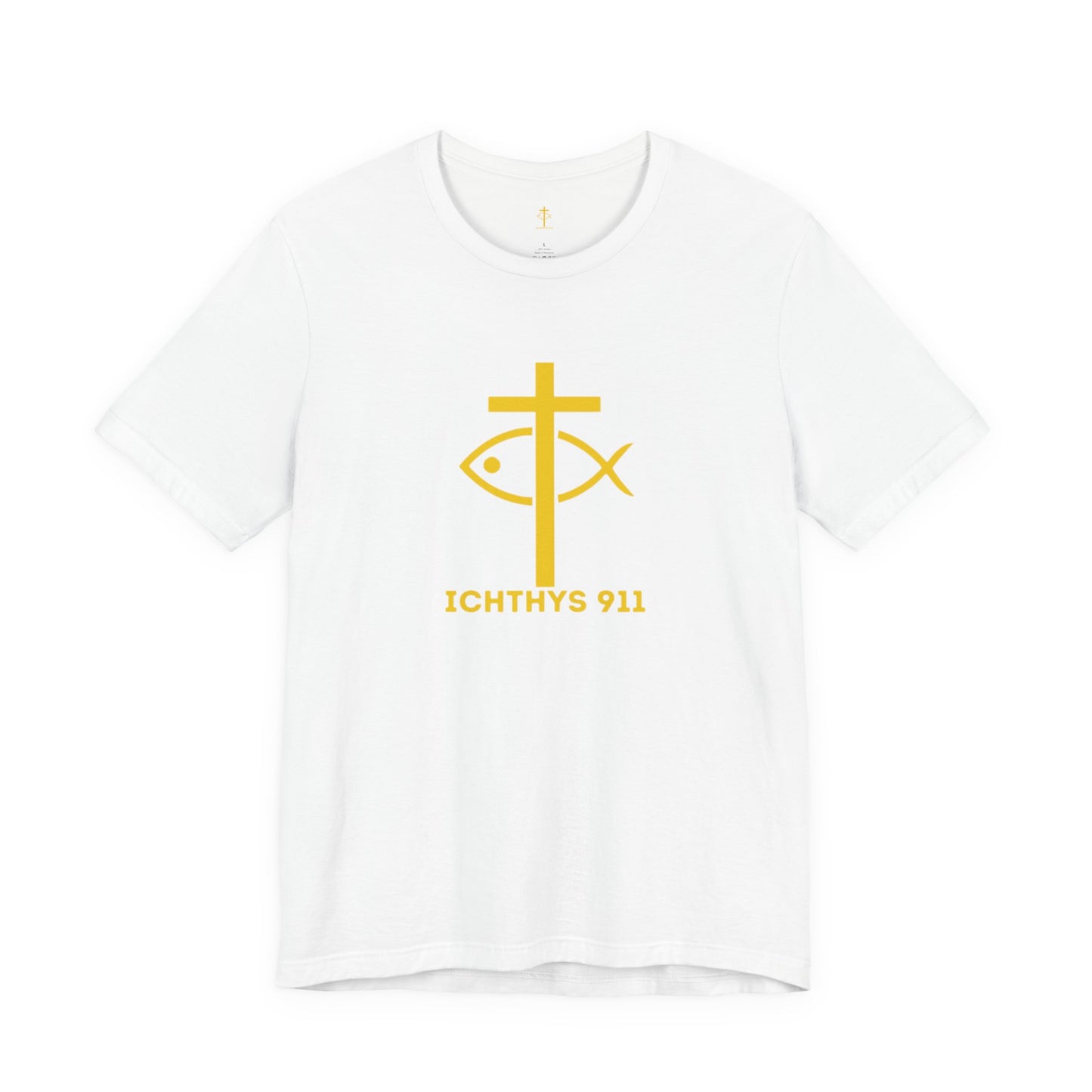 "Roll With God" - Unisex T- Shirt - Lightweight 100% Cotton - Summer T - Arm Form Fitting - Men T- Shirt - Women T-Shirt - Christian T-Shirt - Love Like Jesus - ICHTHYS 911 Design