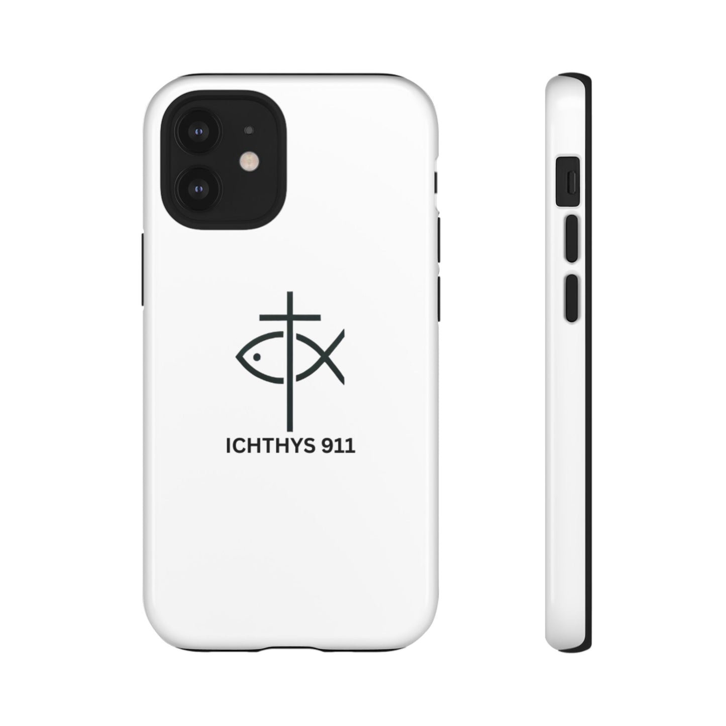 Christian Faith iPhone Case - ICHTHYS 911 Tough Phone Case