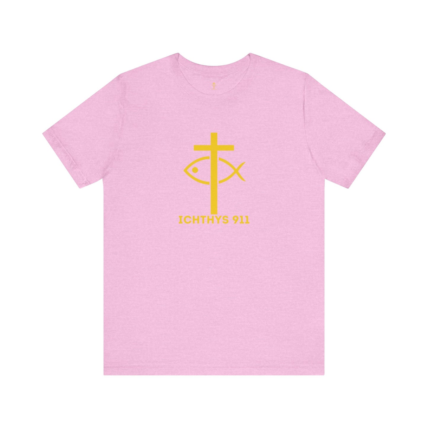 "Roll With God" - Unisex T- Shirt - Lightweight 100% Cotton - Summer T - Arm Form Fitting - Men T- Shirt - Women T-Shirt - Christian T-Shirt - Love Like Jesus - ICHTHYS 911 Design