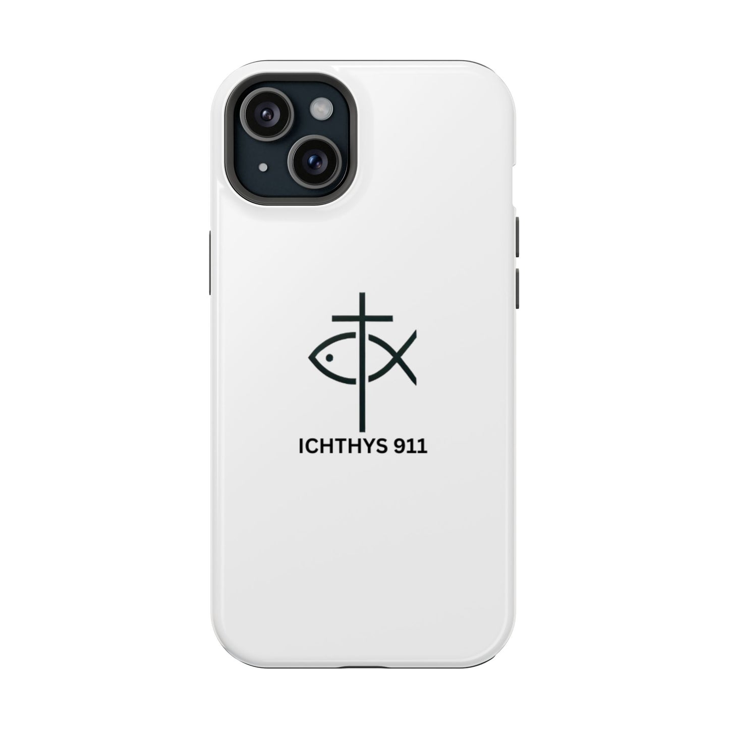 Stylish Magnetic Tough Case with Ichthys Design - Durable & Protective Phone Accessory