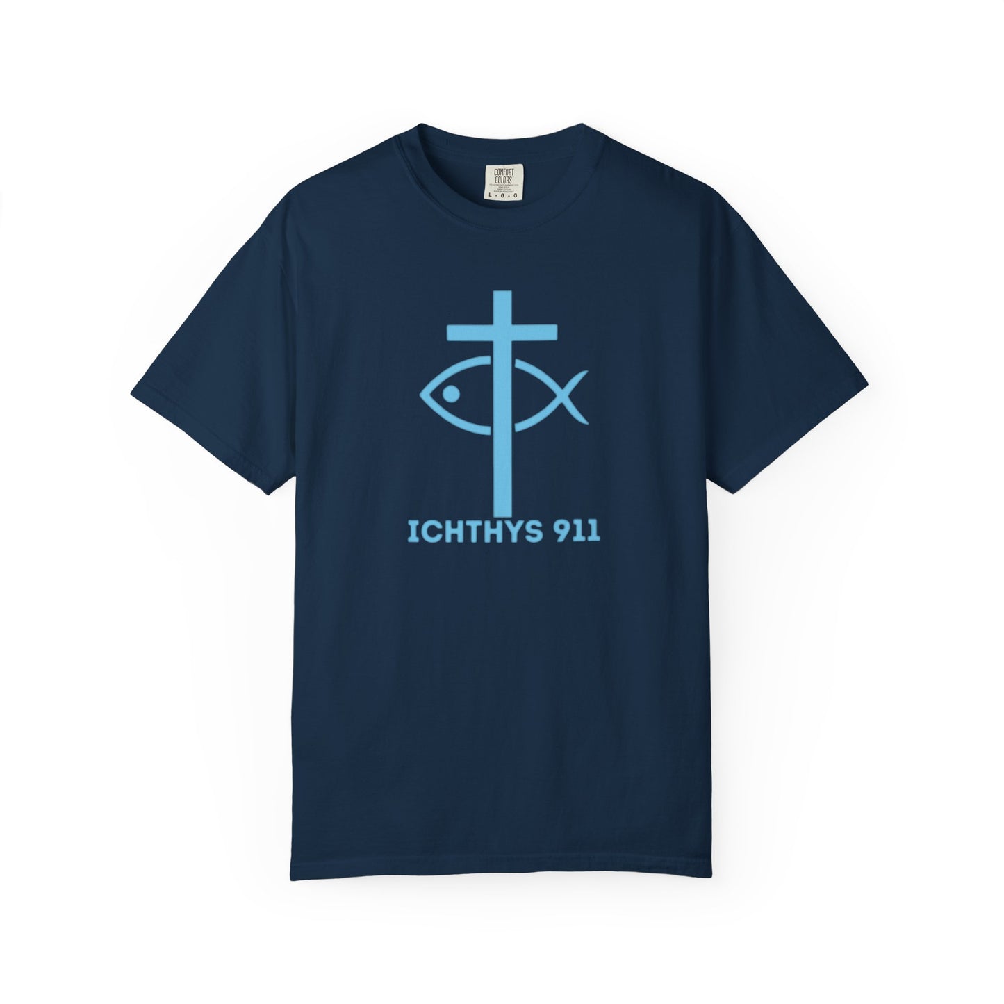 Copy of 13th Disciple - Blue Font - Unisex Garment Dyed T-Shirt - 100% US Cotton - Men T-Shirt - Christian Women Tee - Faith-Inspired Shirt - Christian Fashion - Wear Your Faith - Additional Colors Added
