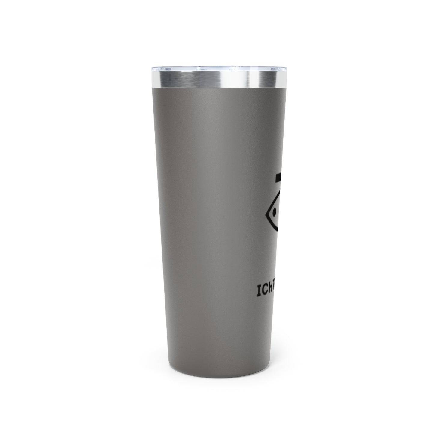 Faith-Inspired Copper Vacuum Insulated Tumbler - 22oz with ICHTHYS 911 Design