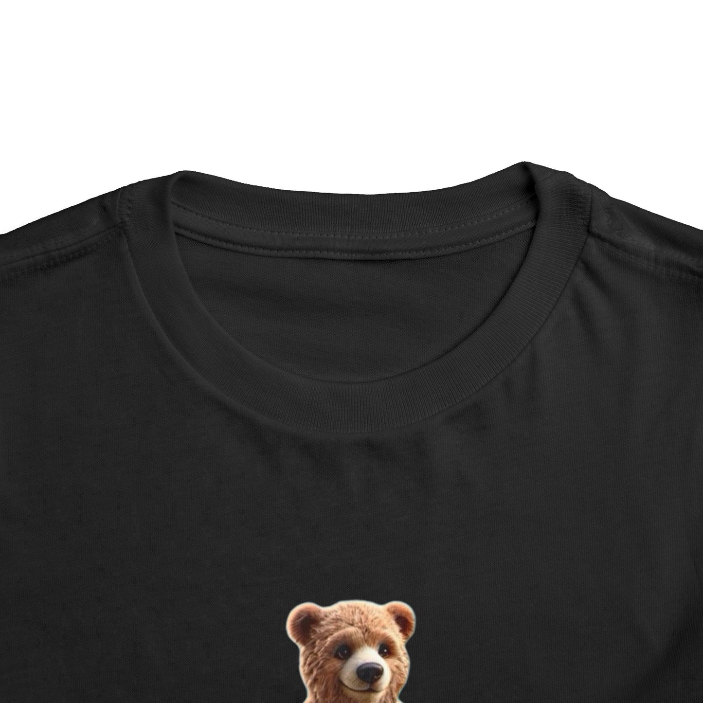 Surfing Bear Toddler Tee - Fun Kids Short Sleeve T-Shirt - ICHTYHS 911