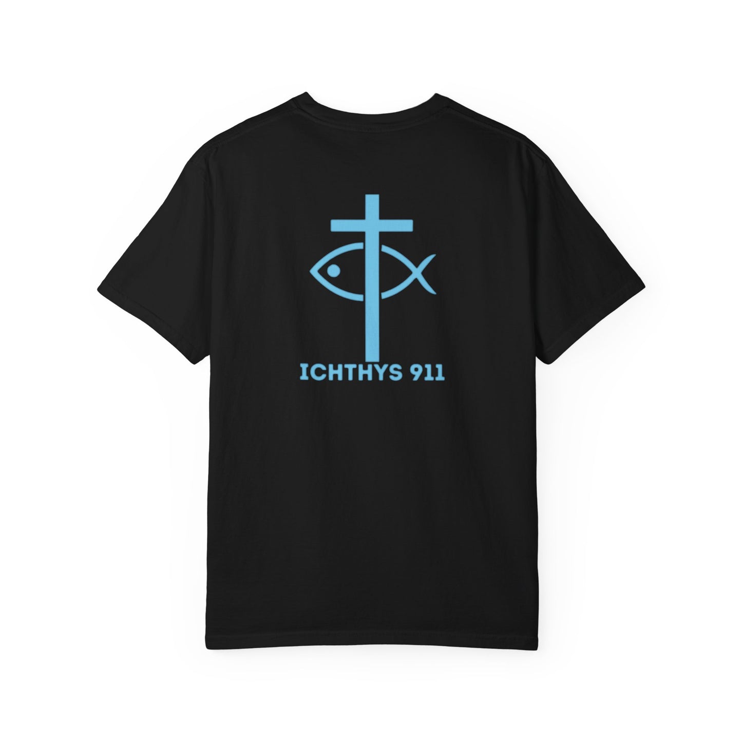 13th Disciple - Blue Font - Unisex Garment Dyed T-Shirt - 100% US Cotton - Men T-Shirt - Christian Women Tee - Faith-Inspired Shirt - Christian Fashion - Wear Your Faith - Additional Colors Added
