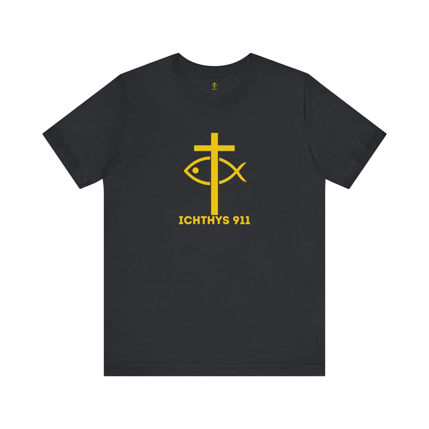 "Roll With God" - Unisex T- Shirt - Lightweight 100% Cotton - Summer T - Arm Form Fitting - Men T- Shirt - Women T-Shirt - Christian T-Shirt - Love Like Jesus - ICHTHYS 911 Design