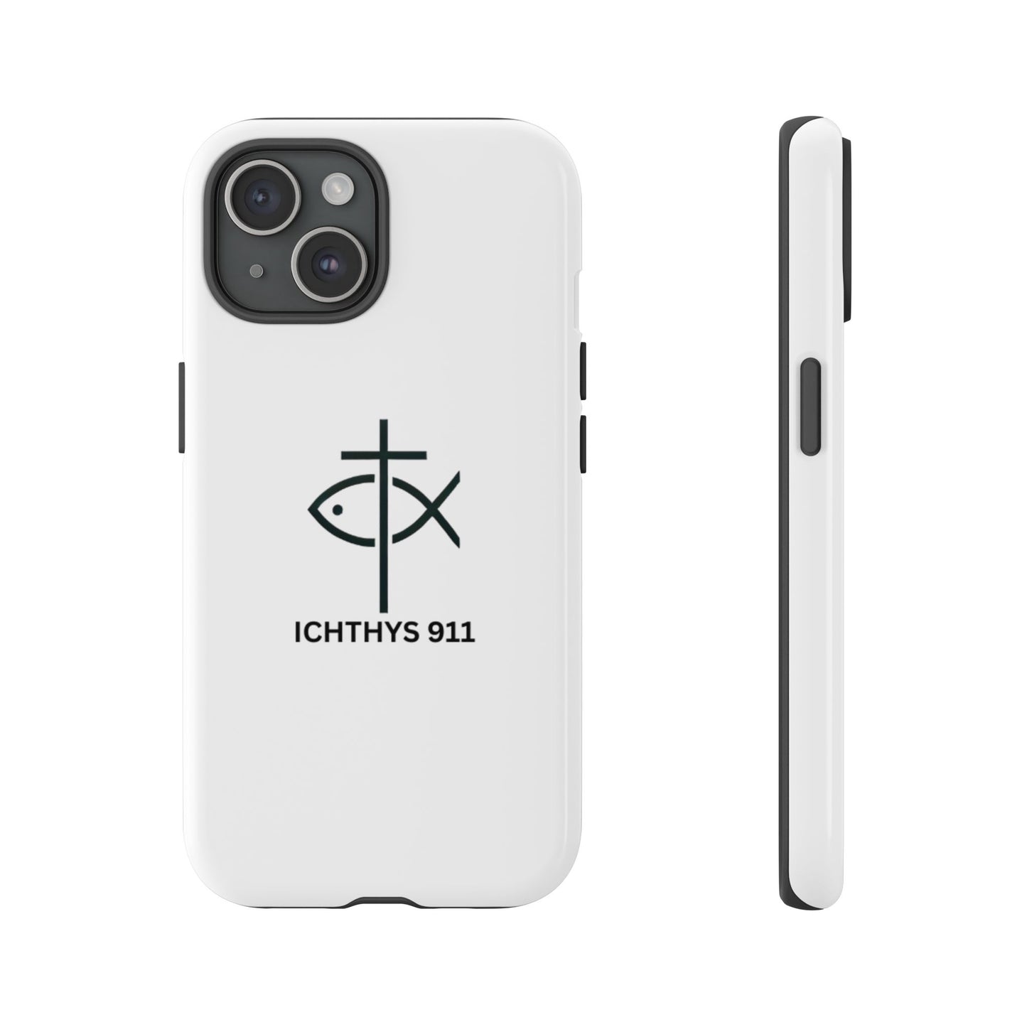 Christian Faith iPhone Case - ICHTHYS 911 Tough Phone Case