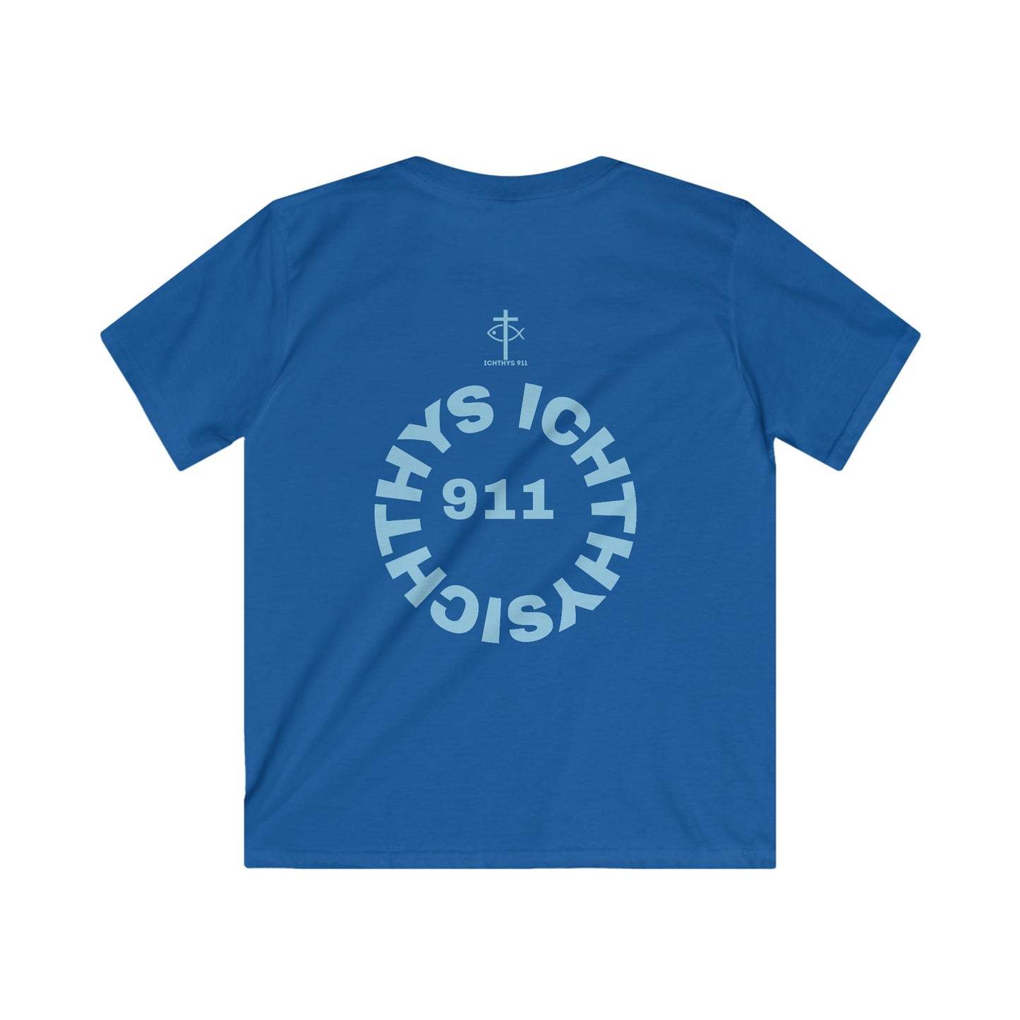 Kids Faith T-Shirt -ICHTHYS 911 Design