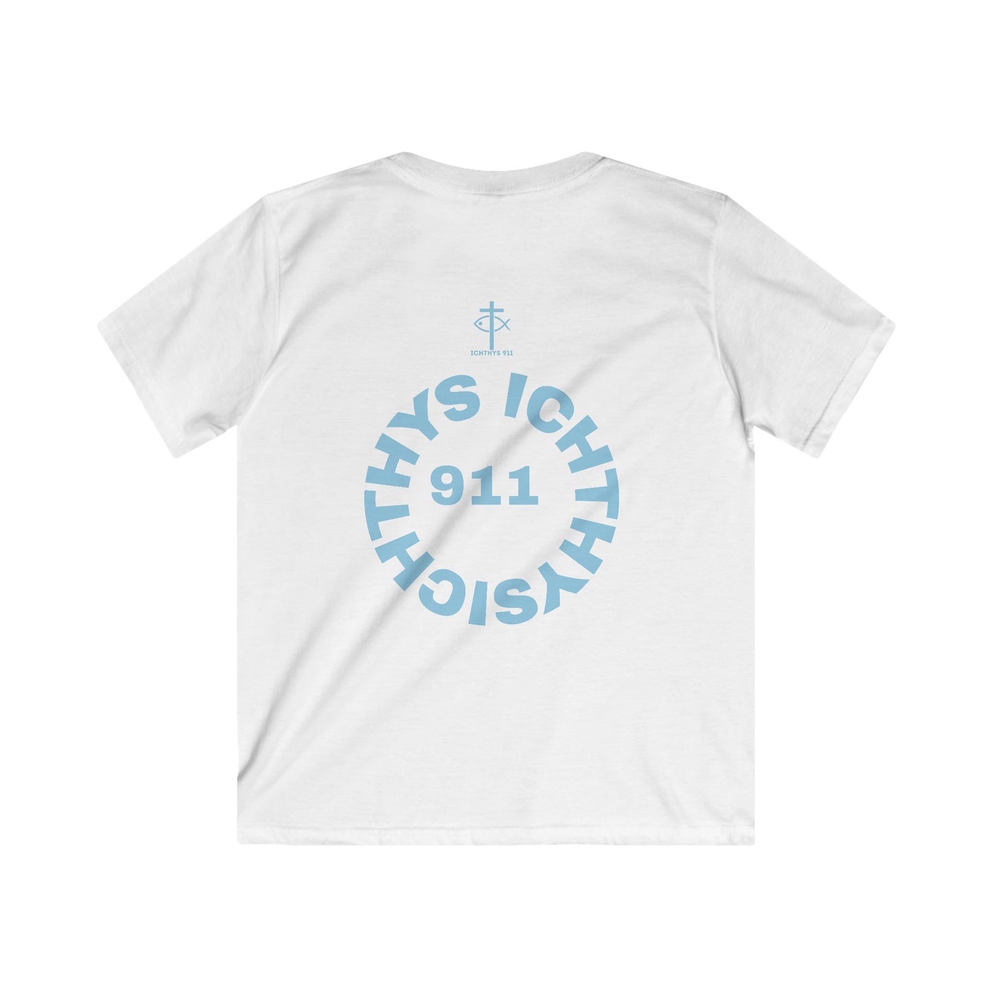 Kids Faith T-Shirt -ICHTHYS 911 Design