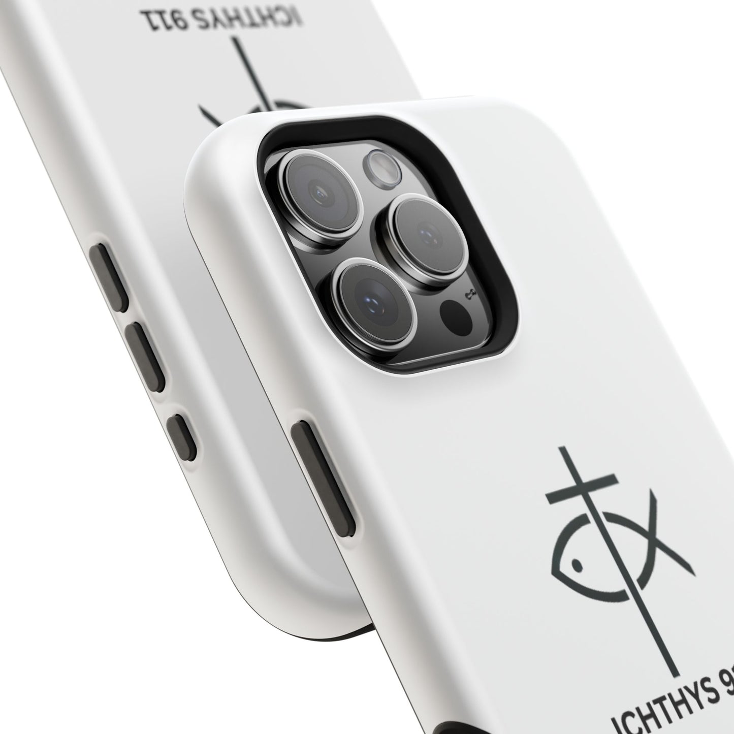 Stylish Magnetic Tough Case with Ichthys Design - Durable & Protective Phone Accessory