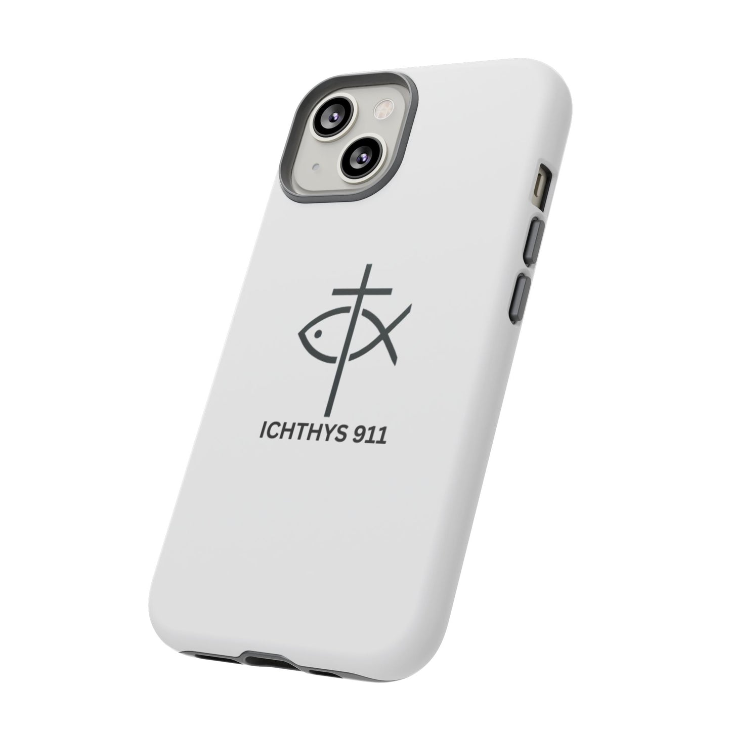 Christian Faith iPhone Case - ICHTHYS 911 Tough Phone Case