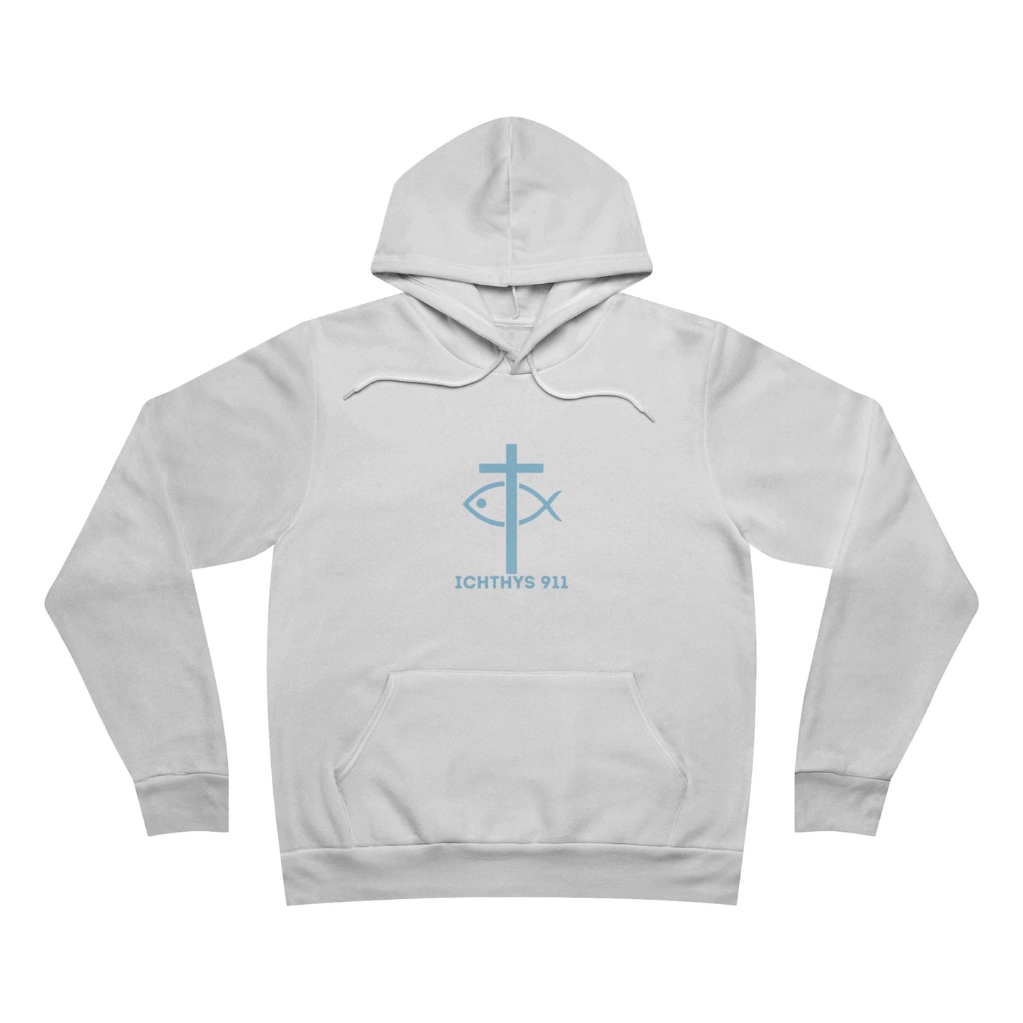 Minimalist Unisex Hoodie with Inspirational Logo