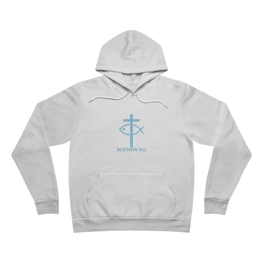 Minimalist Unisex Hoodie with Inspirational Logo