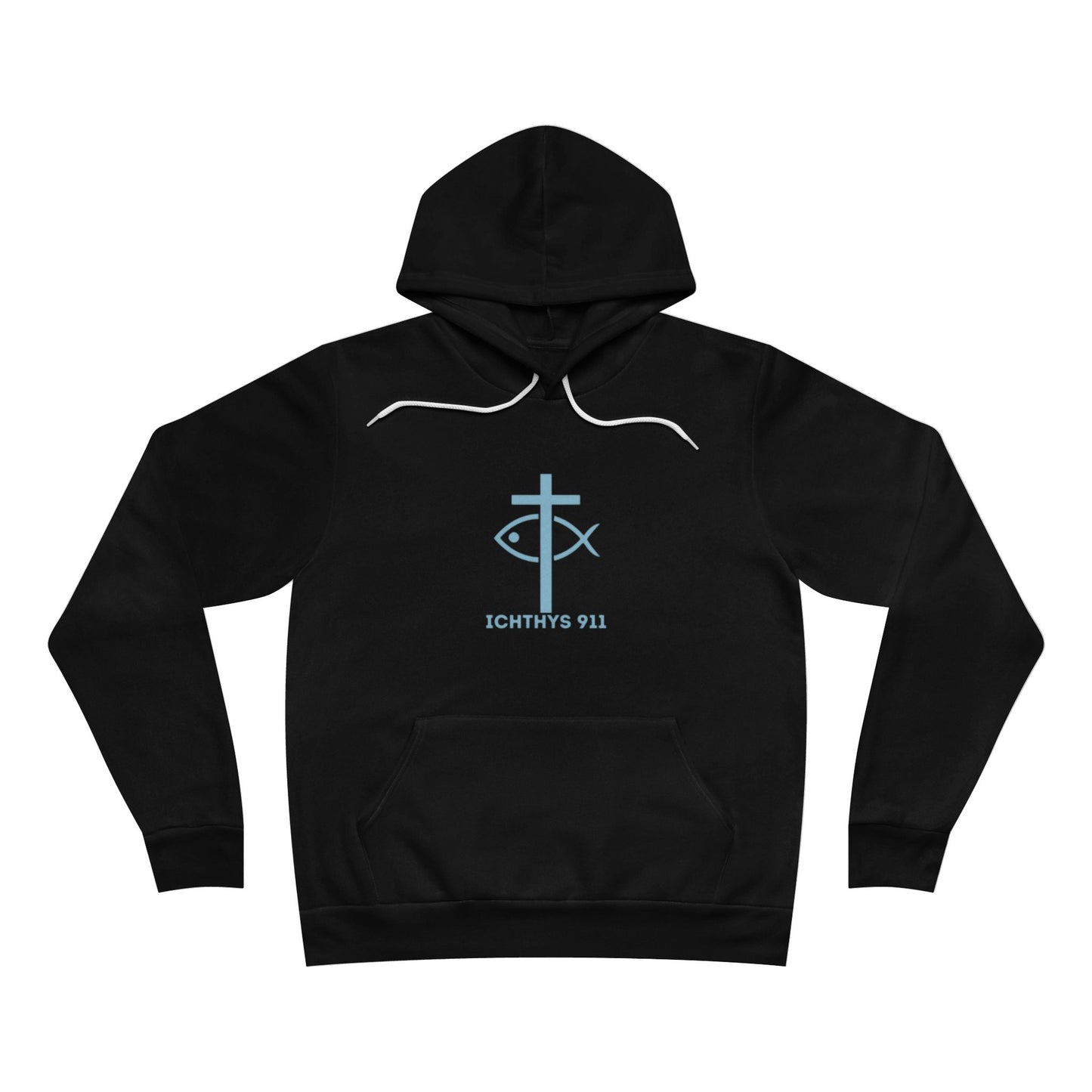 Minimalist Unisex Hoodie with Inspirational Logo