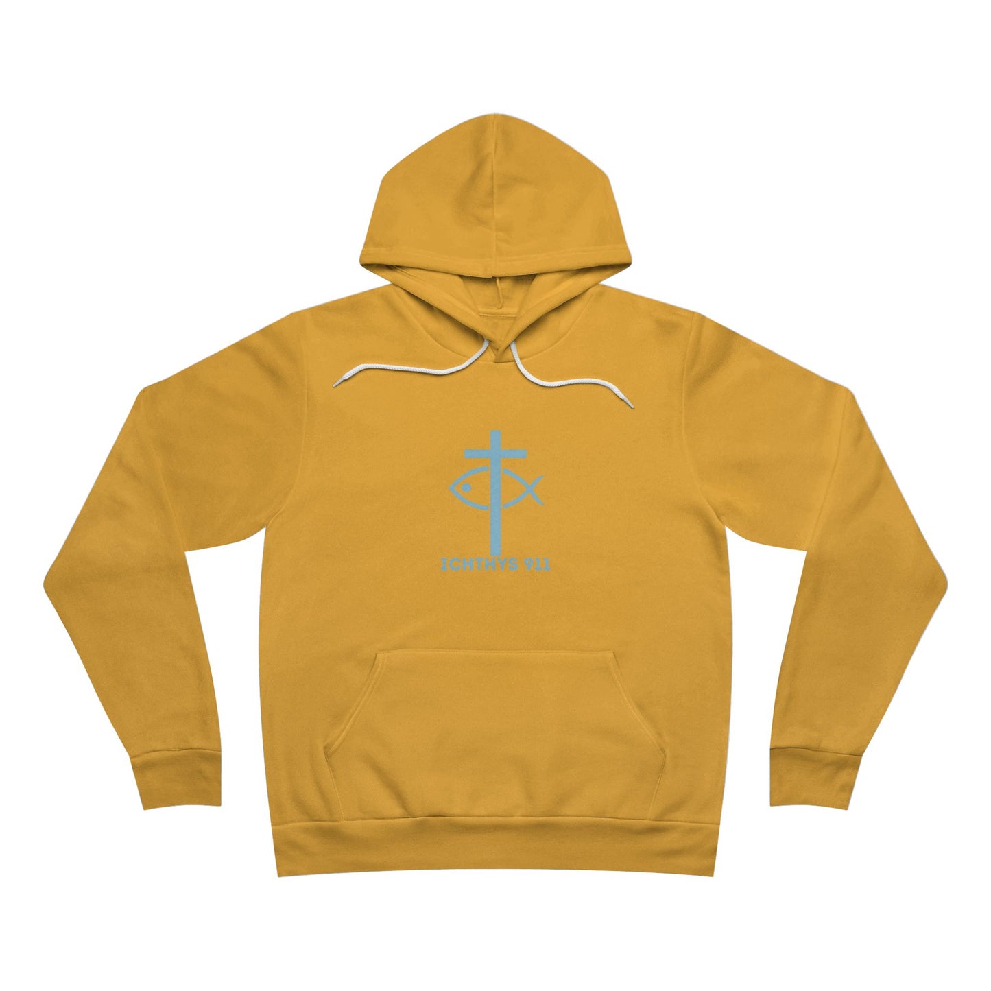 Minimalist Unisex Hoodie with Inspirational Logo