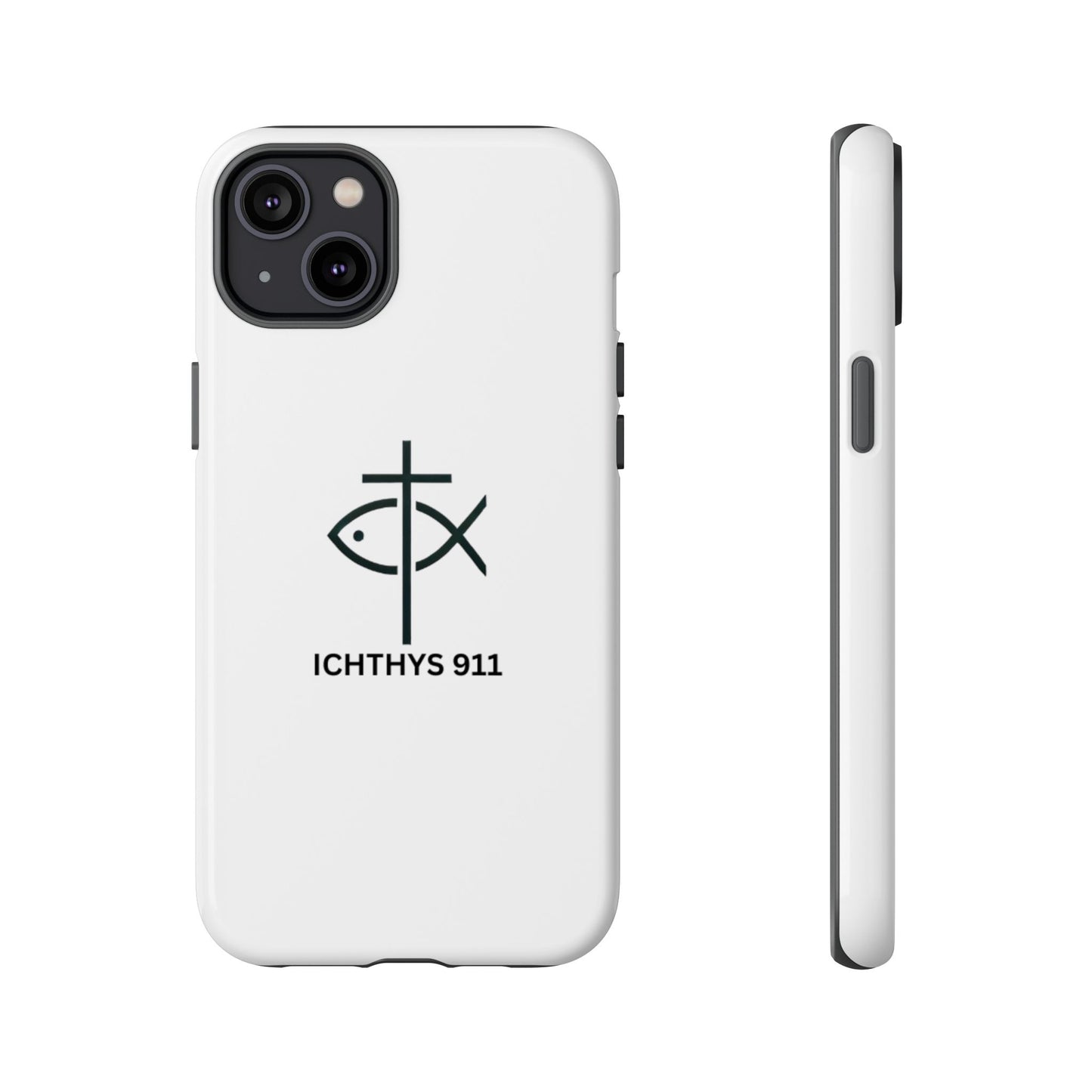 Christian Faith iPhone Case - ICHTHYS 911 Tough Phone Case