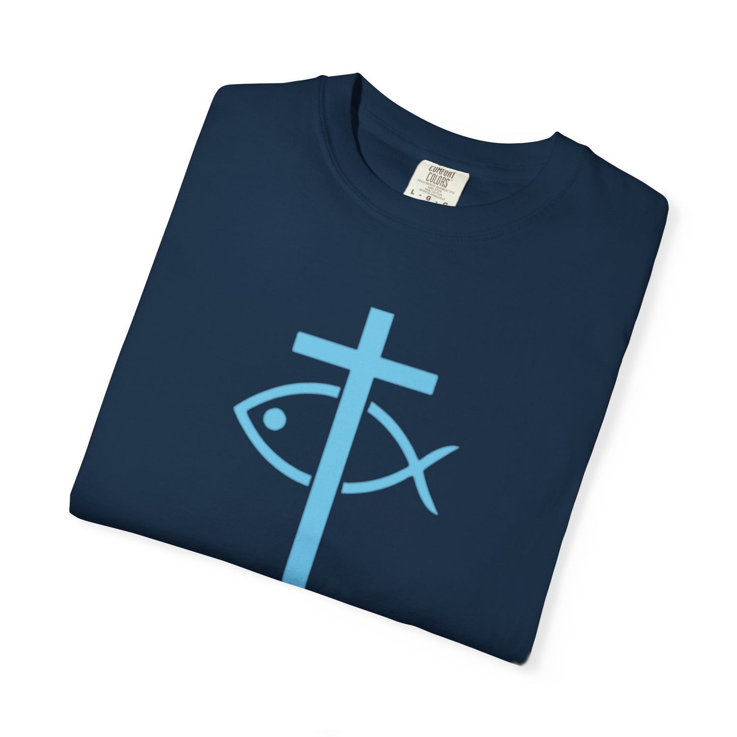 Copy of 13th Disciple - Blue Font - Unisex Garment Dyed T-Shirt - 100% US Cotton - Men T-Shirt - Christian Women Tee - Faith-Inspired Shirt - Christian Fashion - Wear Your Faith - Additional Colors Added