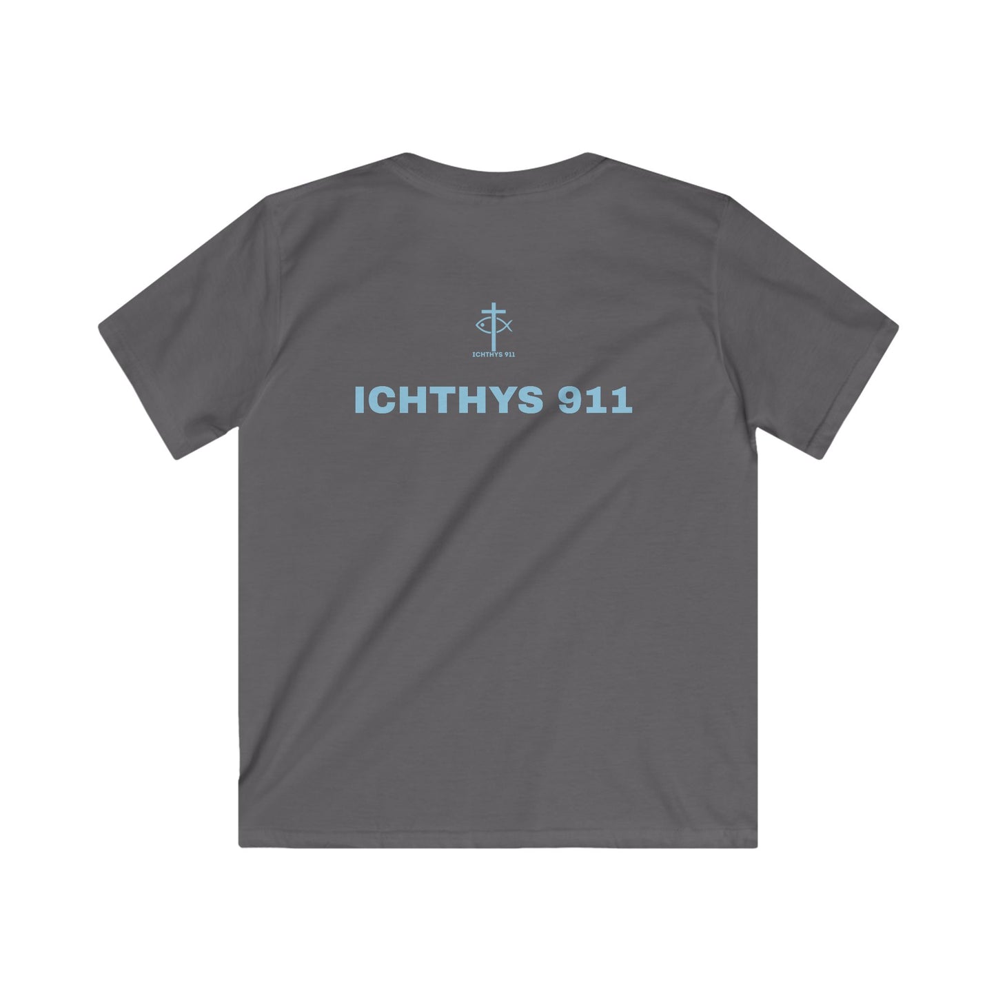 Kids Faith T-Shirt -ICHTHYS 911 Design