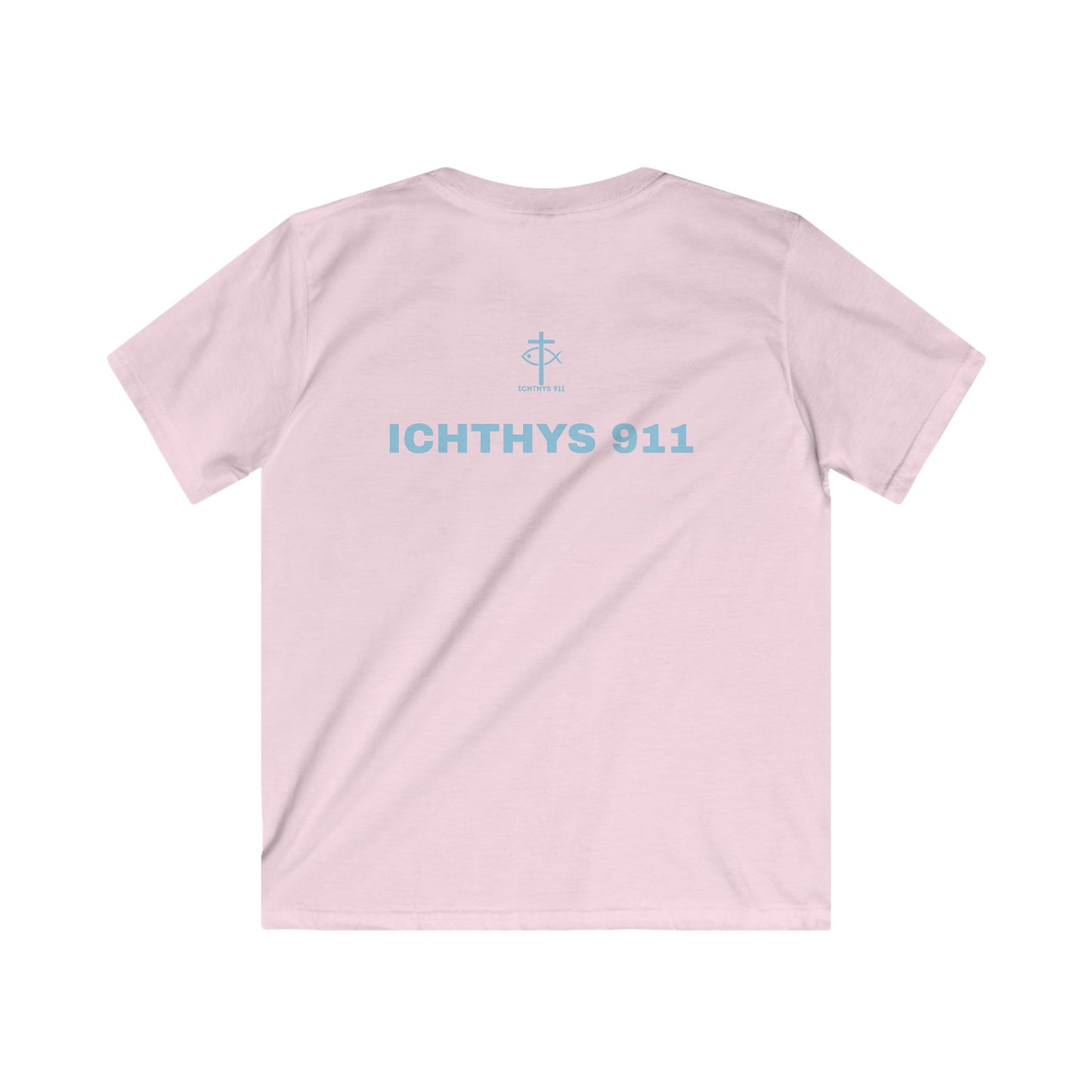 Kids Faith T-Shirt -ICHTHYS 911 Design