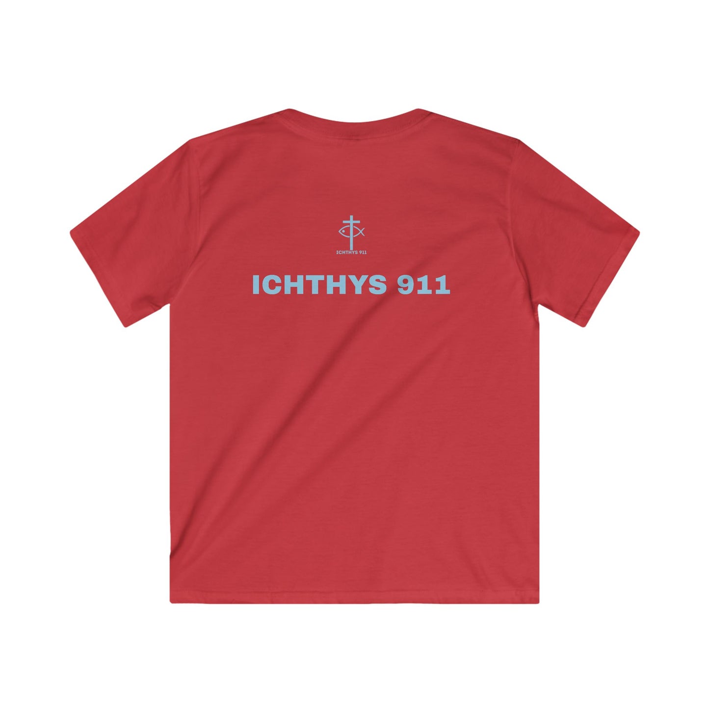 Kids Faith T-Shirt -ICHTHYS 911 Design
