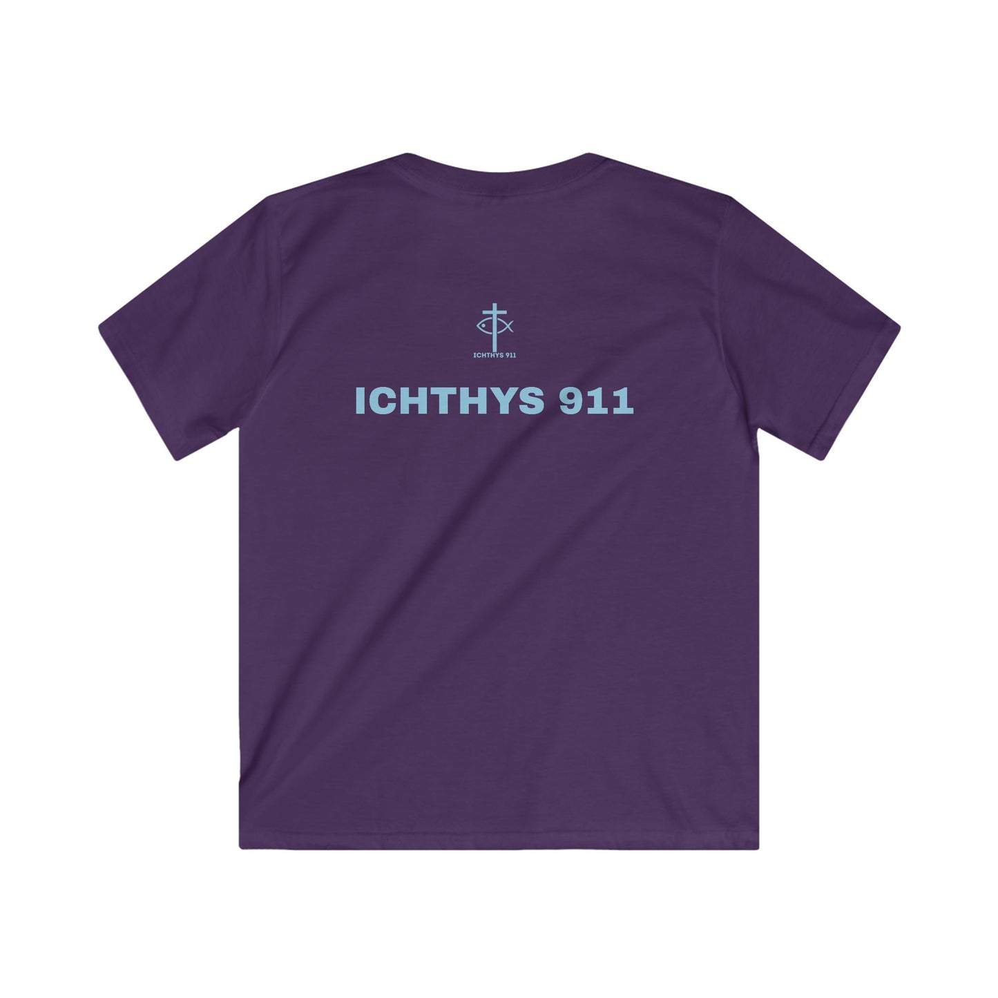 Kids Faith T-Shirt -ICHTHYS 911 Design