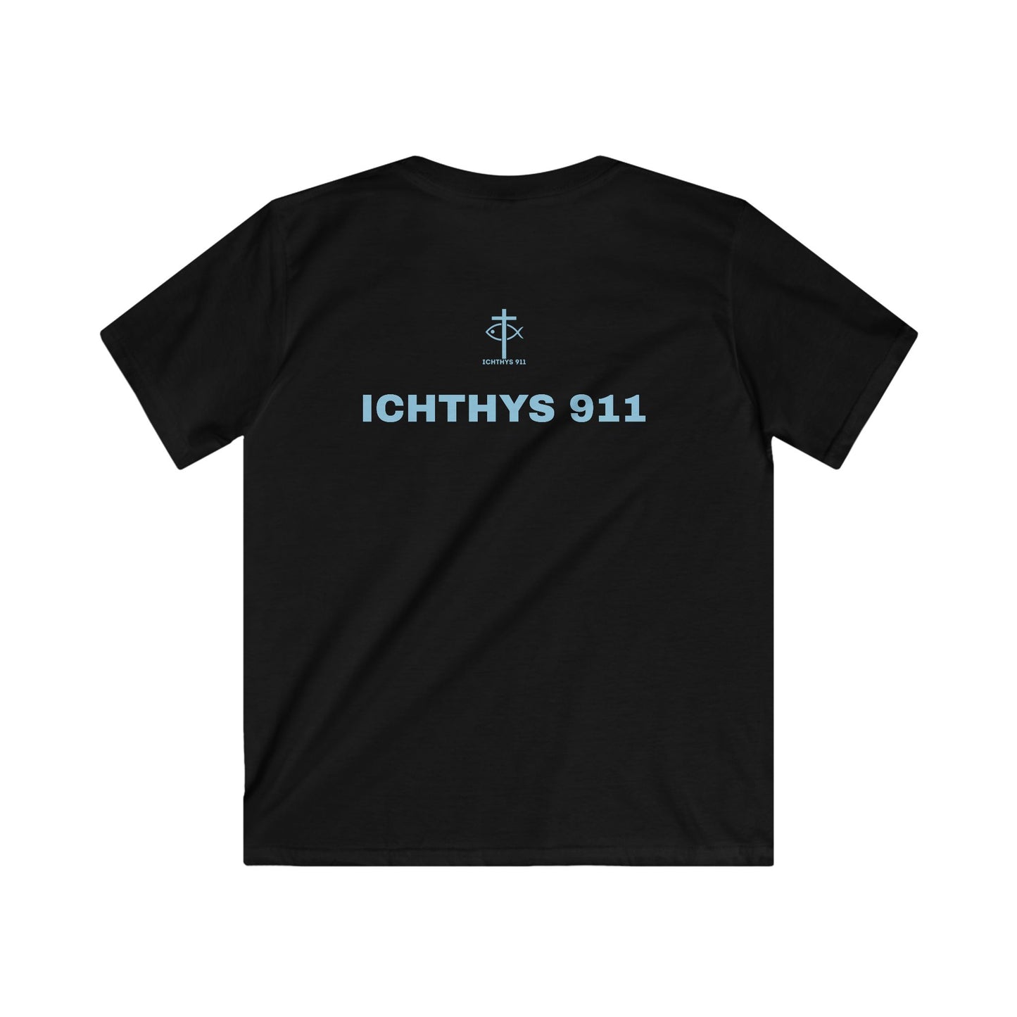 Kids Faith T-Shirt -ICHTHYS 911 Design