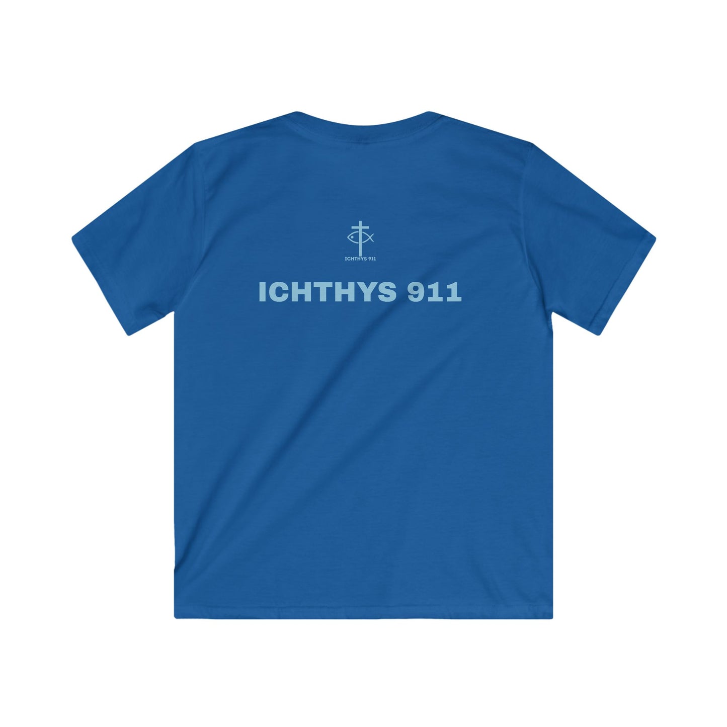 Kids Faith T-Shirt -ICHTHYS 911 Design