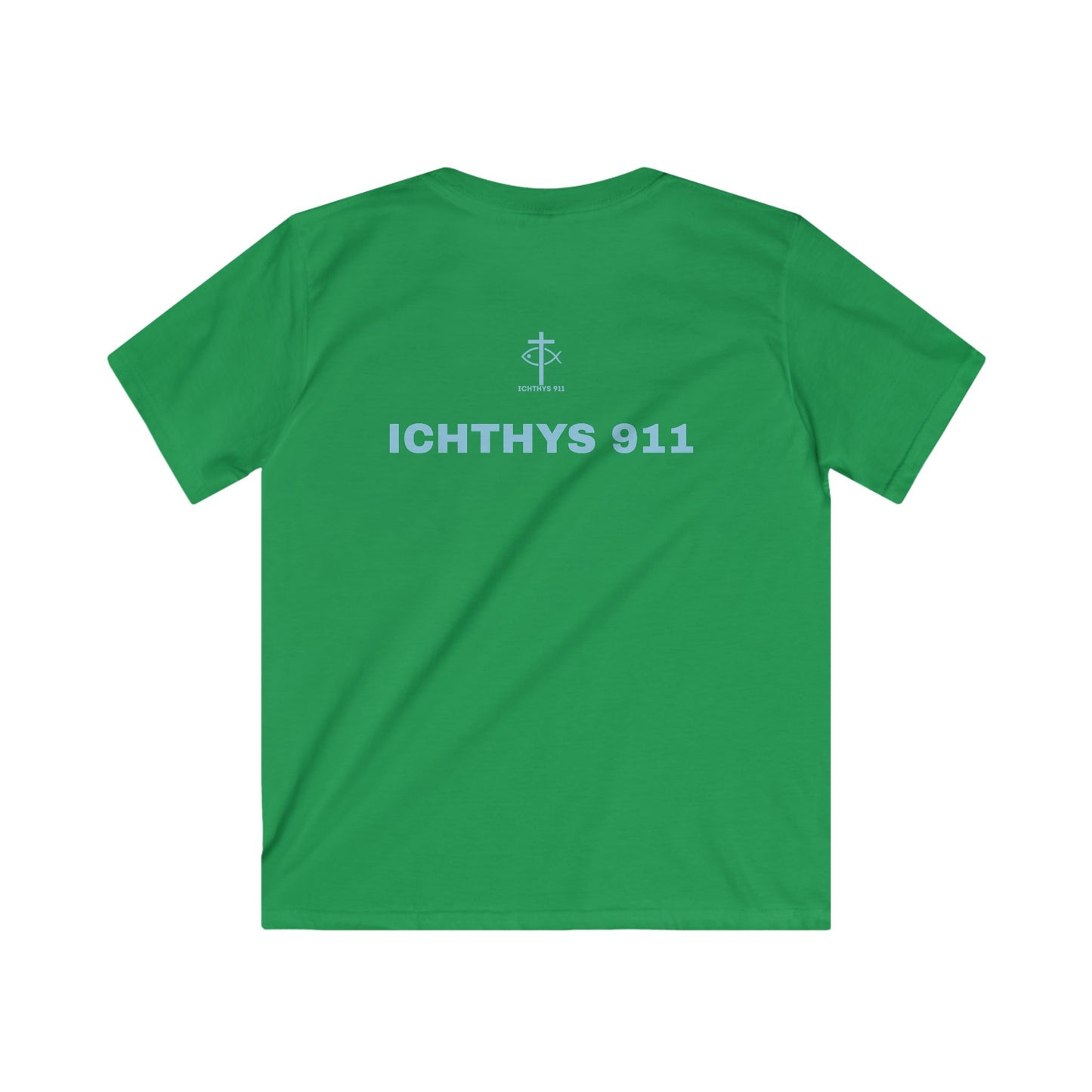 Kids Faith T-Shirt -ICHTHYS 911 Design