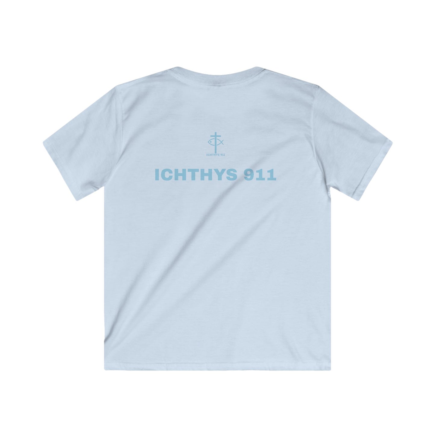 Kids Faith T-Shirt -ICHTHYS 911 Design