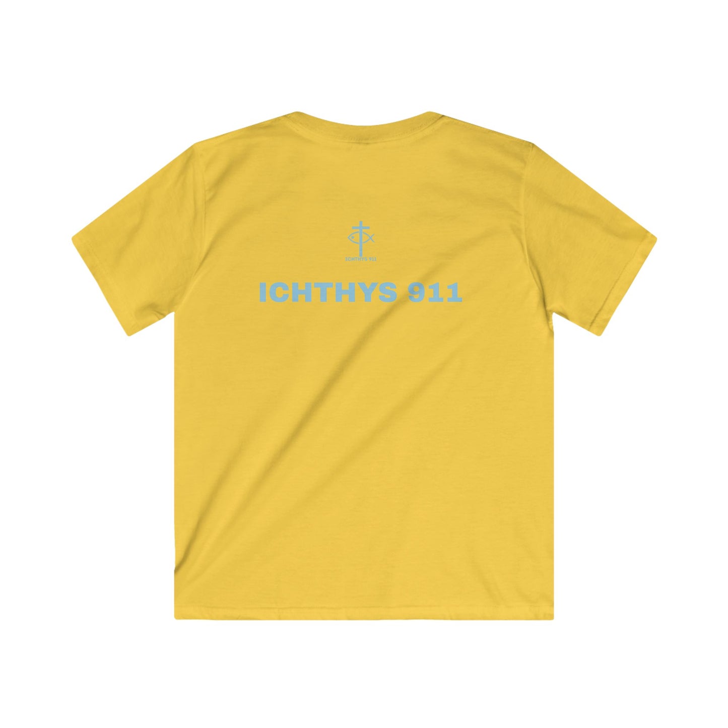 Kids Faith T-Shirt -ICHTHYS 911 Design