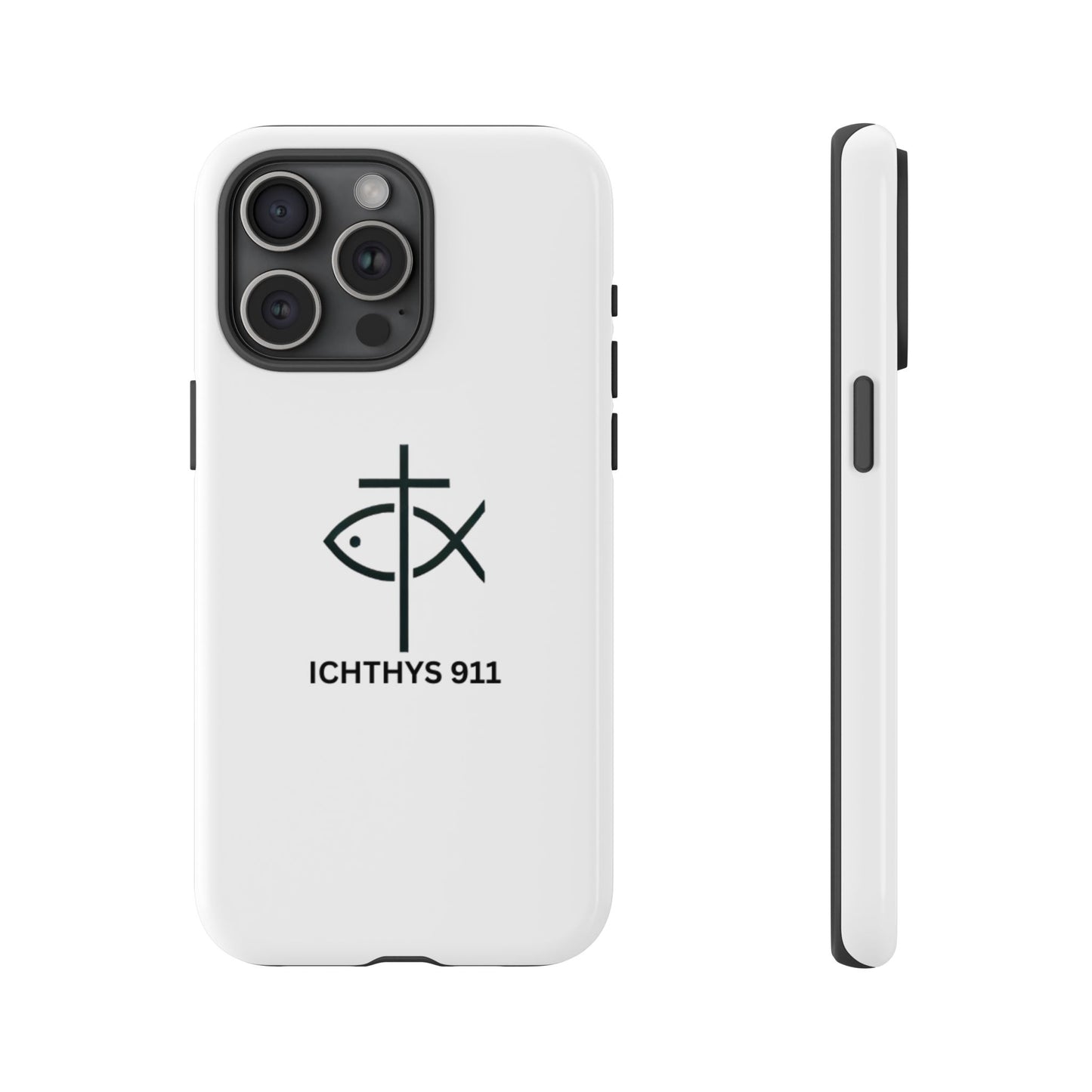Christian Faith iPhone Case - ICHTHYS 911 Tough Phone Case