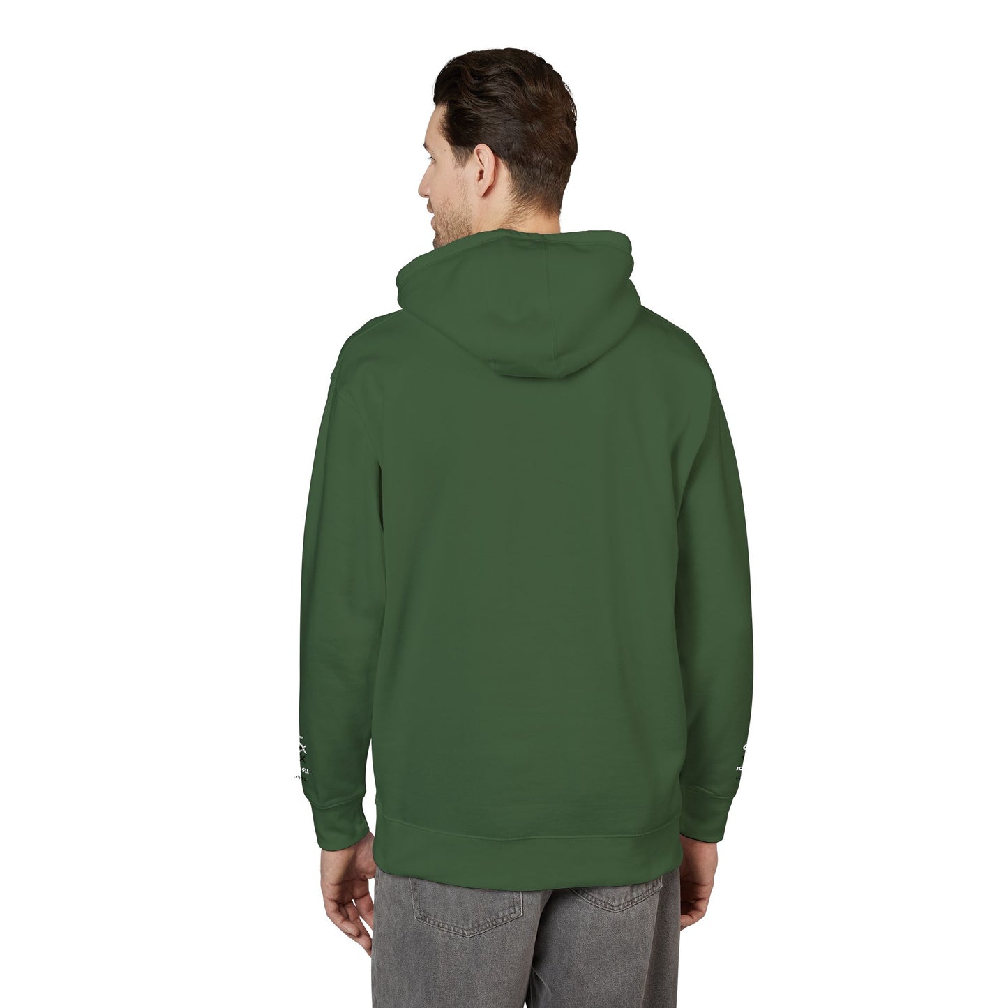 ICHTHYS 911 Embroidery Hoodie Pullover - Unsex - Elevated Embroider Gift for Her or Him - Christian Wear