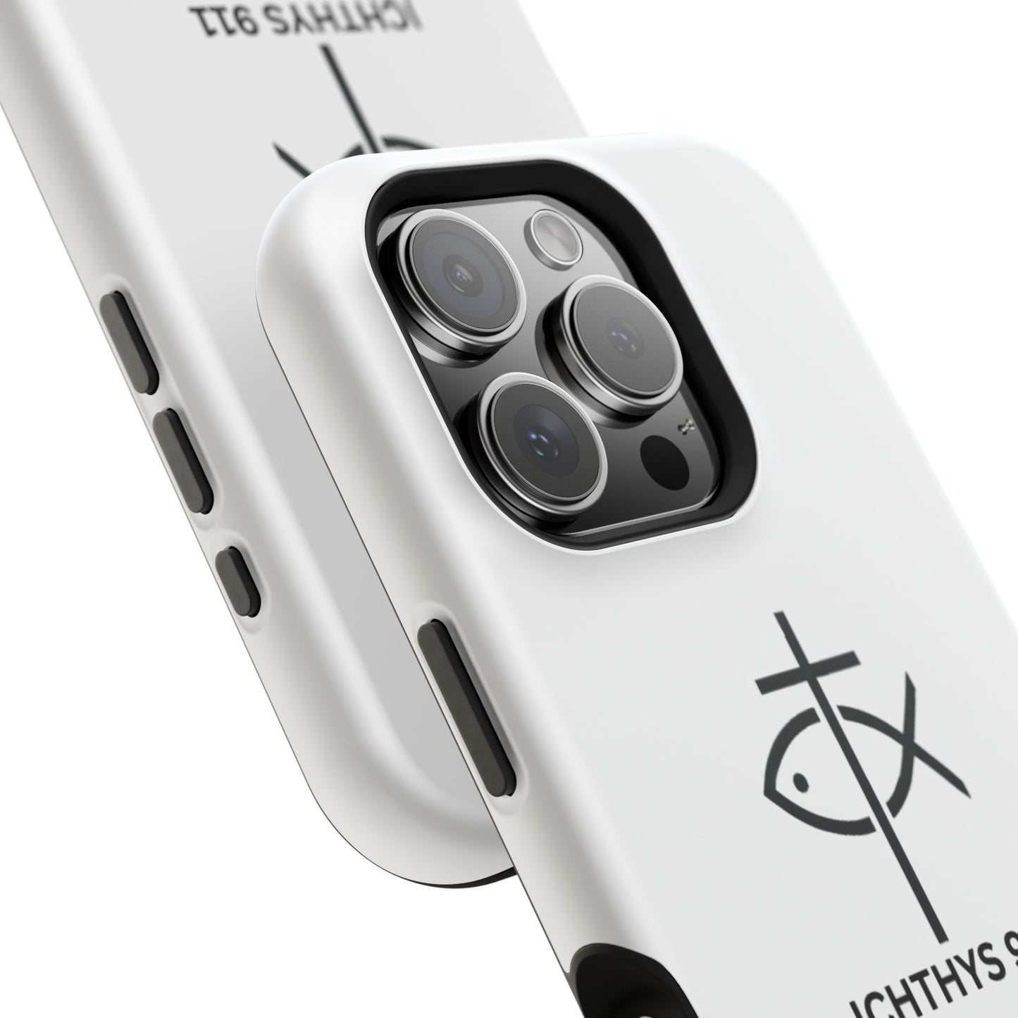 Stylish Magnetic Tough Case with Ichthys Design - Durable & Protective Phone Accessory