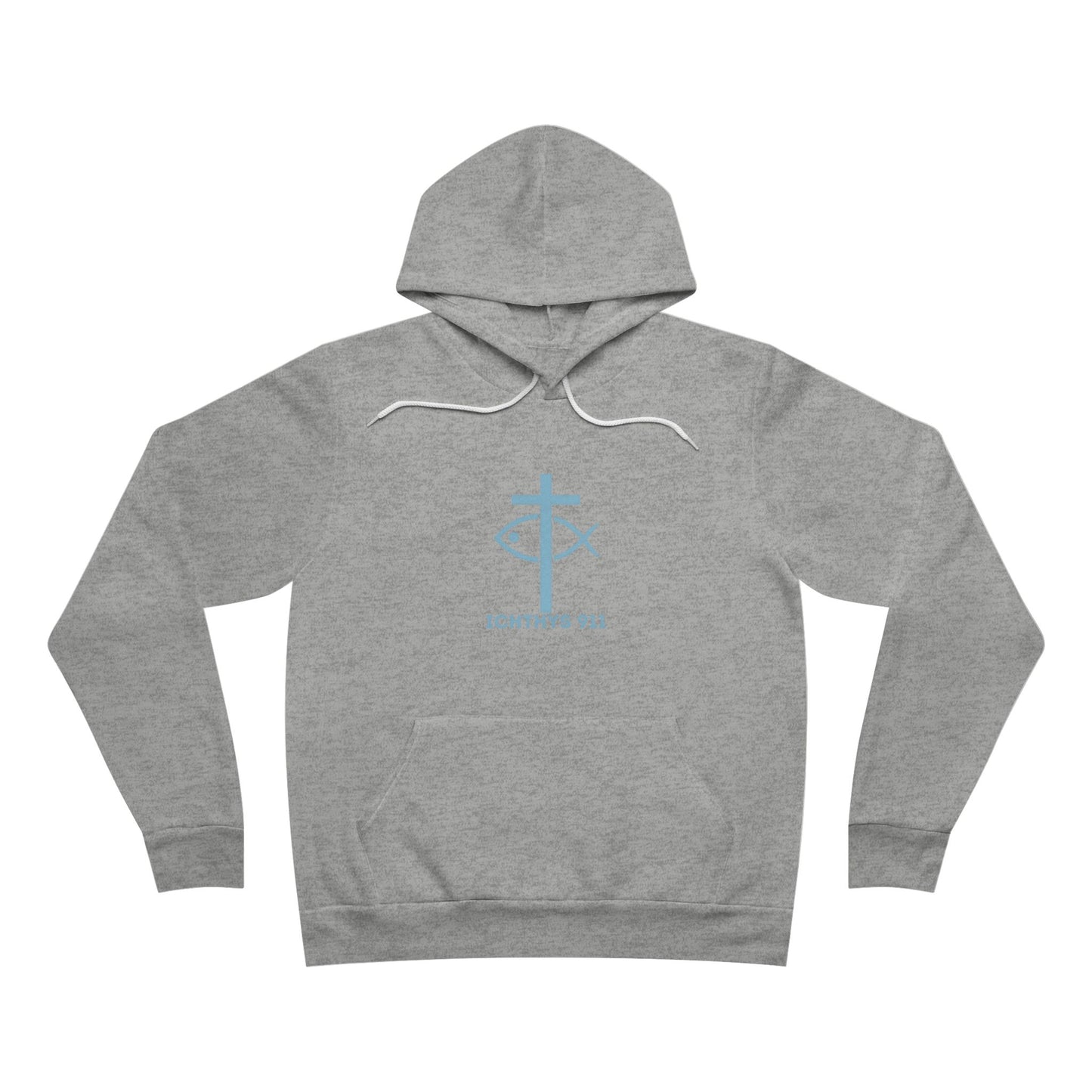 Minimalist Unisex Hoodie with Inspirational Logo