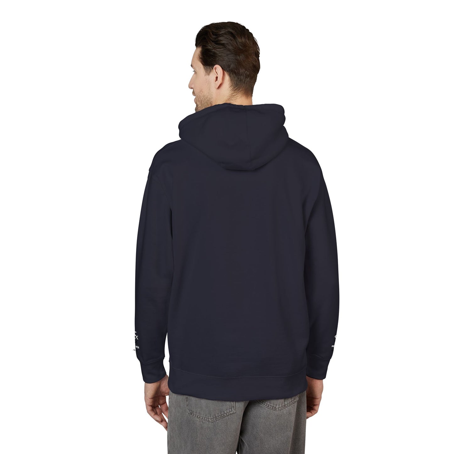 ICHTHYS 911 Embroidery Hoodie Pullover - Unsex - Elevated Embroider Gift for Her or Him - Christian Wear