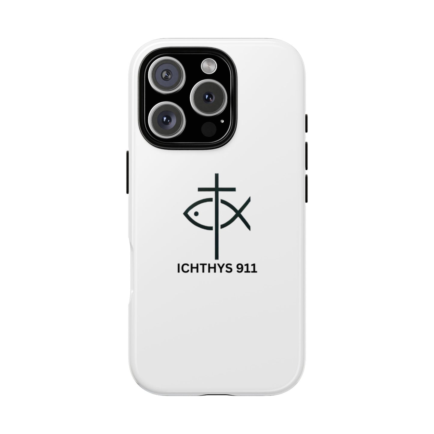 Christian Faith iPhone Case - ICHTHYS 911 Tough Phone Case