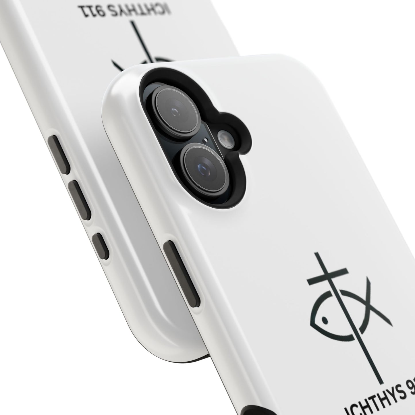 Stylish Magnetic Tough Case with Ichthys Design - Durable & Protective Phone Accessory