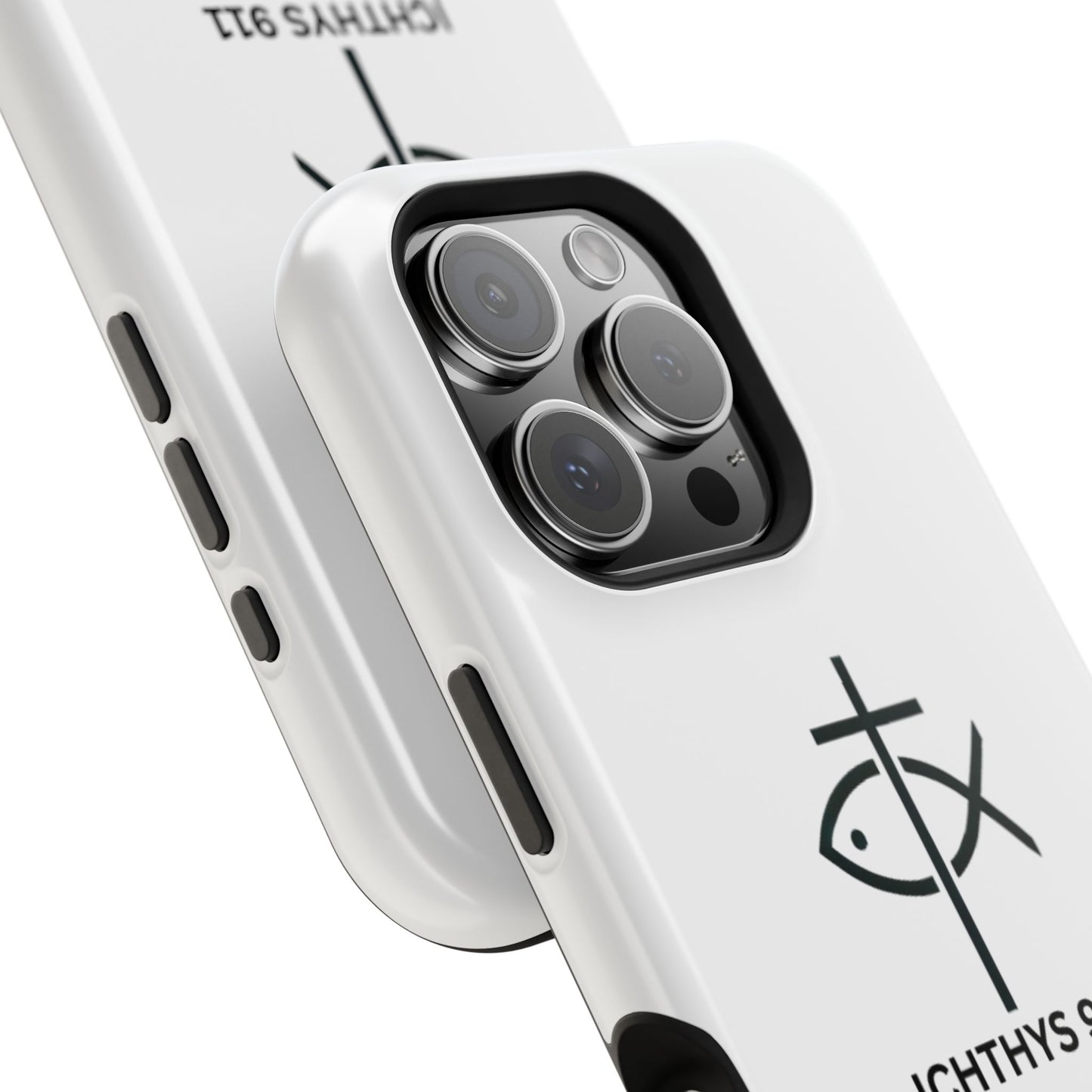 Stylish Magnetic Tough Case with Ichthys Design - Durable & Protective Phone Accessory