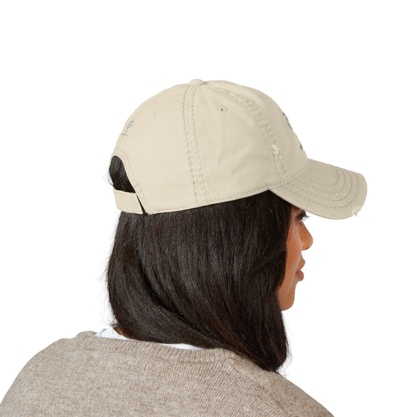 ICHTHYS 911 Embroidered Design - Distressed Hat with Casual Fashion - Accessory for Everyday Wear - ICHTHYS 911 Collection - This hat is very soft - Short stance - Everyone is loving this hat