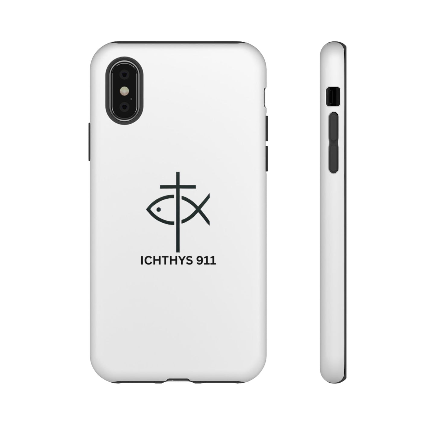 Christian Faith iPhone Case - ICHTHYS 911 Tough Phone Case