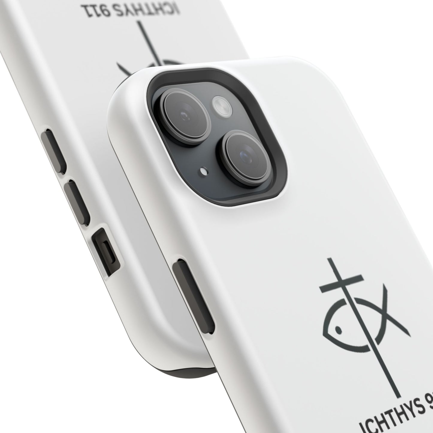 Stylish Magnetic Tough Case with Ichthys Design - Durable & Protective Phone Accessory