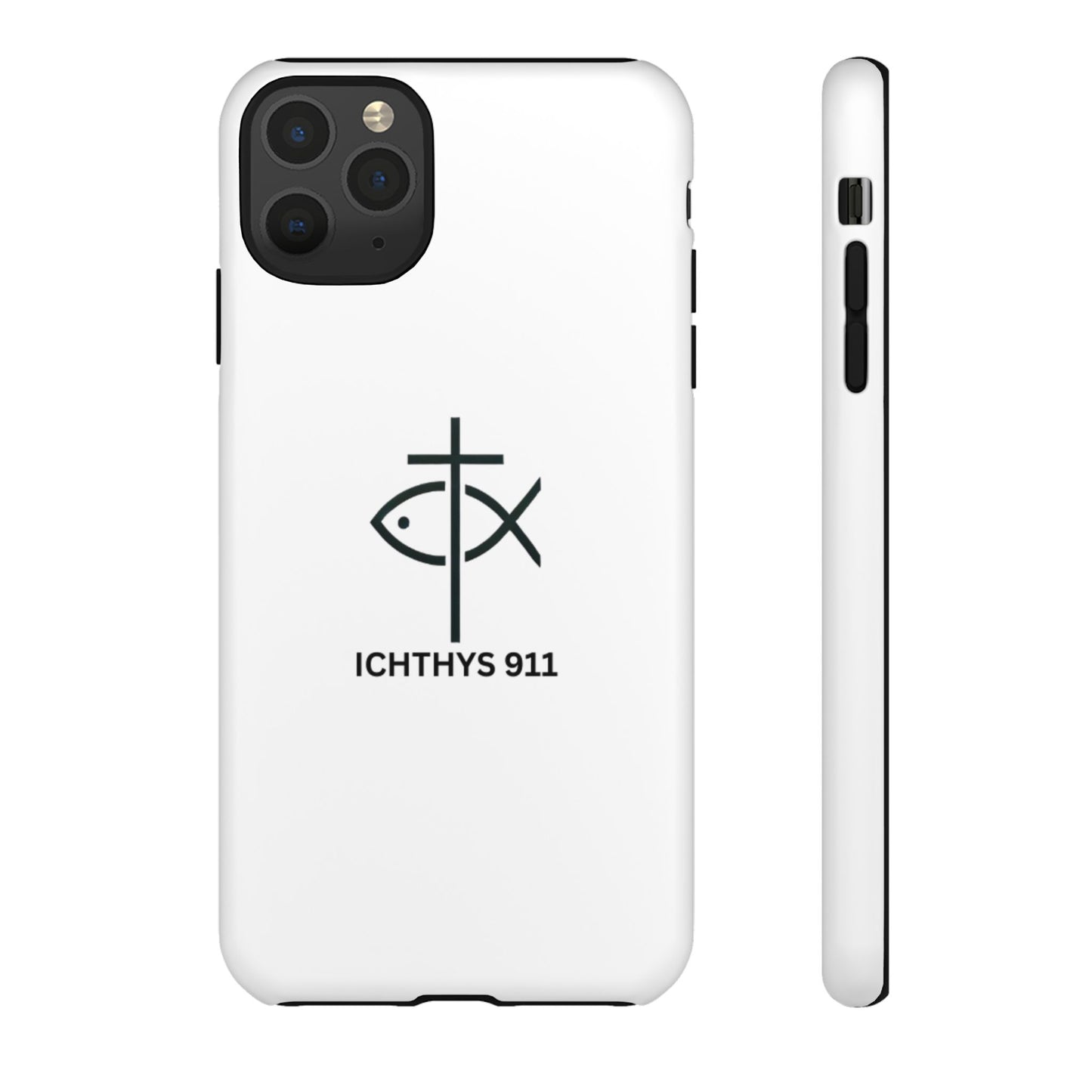 Christian Faith iPhone Case - ICHTHYS 911 Tough Phone Case