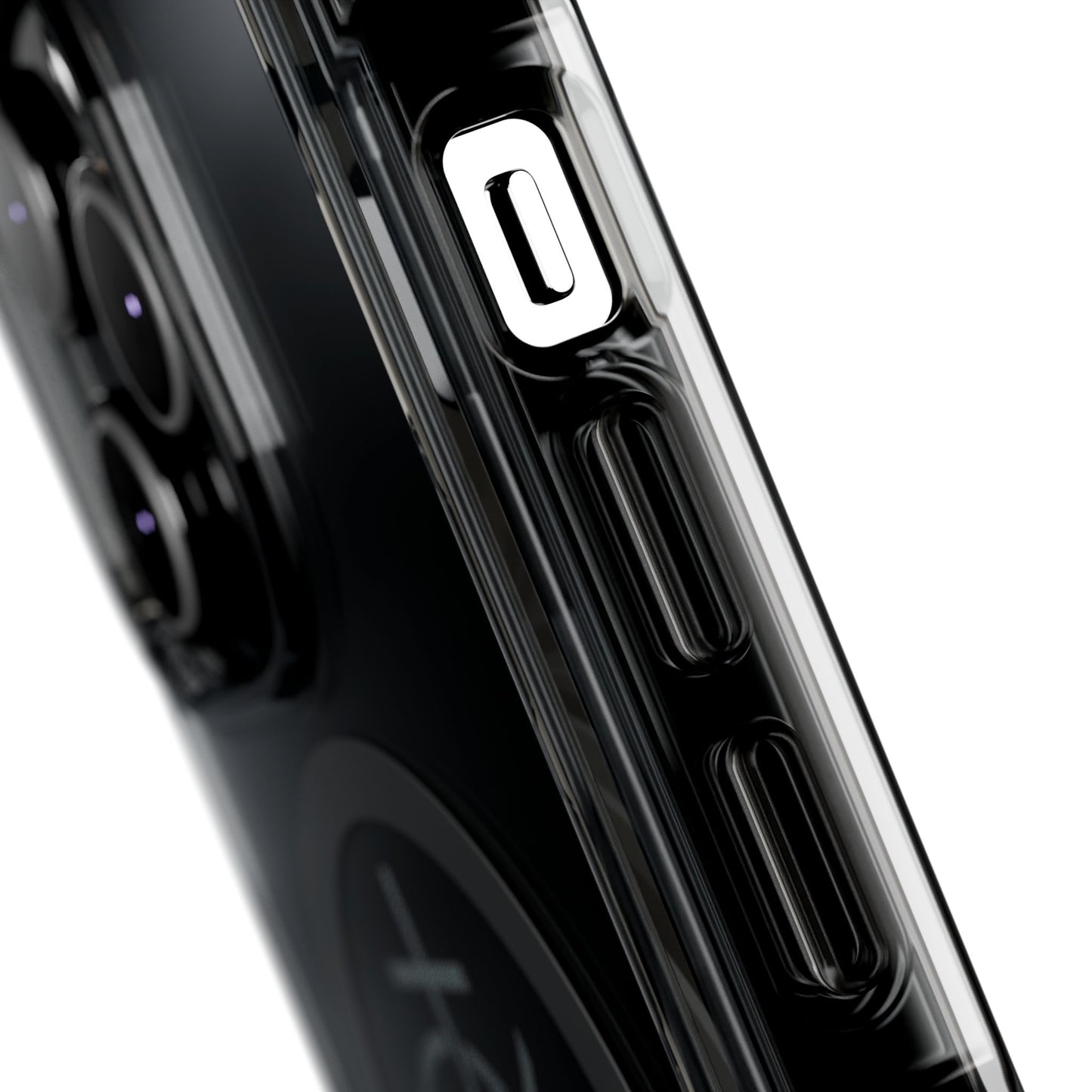 Magnetic Clear Case with Faith Symbol - Durable iPhone Protection