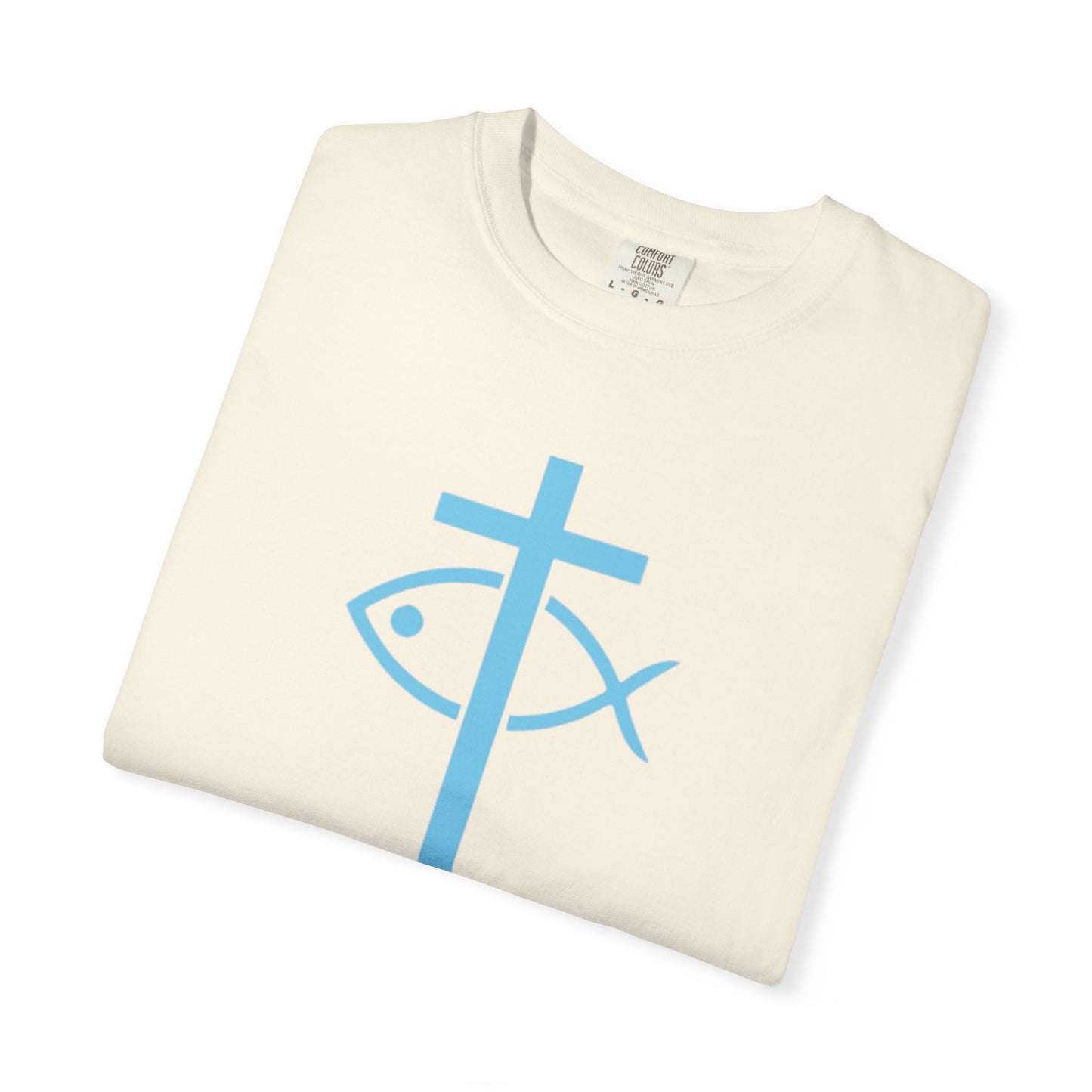 Copy of 13th Disciple - Blue Font - Unisex Garment Dyed T-Shirt - 100% US Cotton - Men T-Shirt - Christian Women Tee - Faith-Inspired Shirt - Christian Fashion - Wear Your Faith - Additional Colors Added